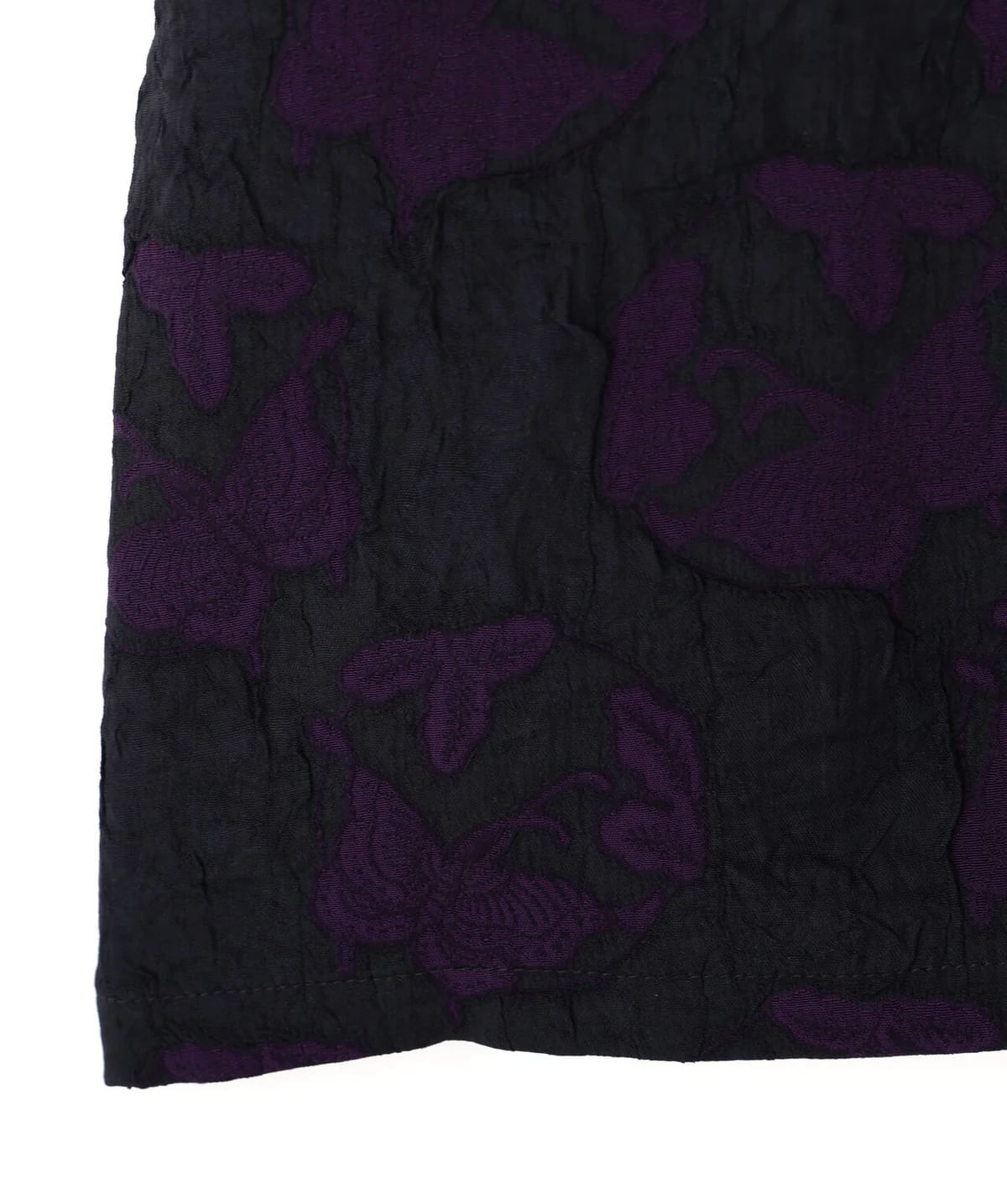 Needles 26aw "Exclusive Butterfly S/S One-up Shirt" Black Black S