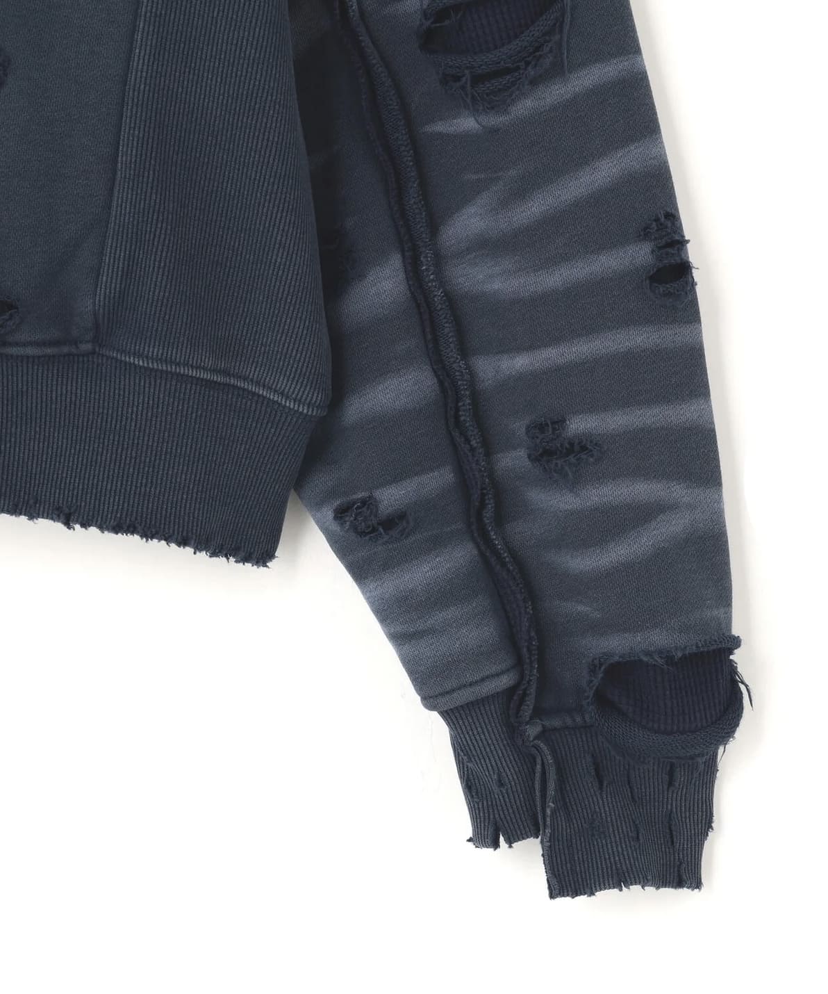 Danke Schon 26aw "Sulfer Chemical Sweat Crewneck" Blue Blue M