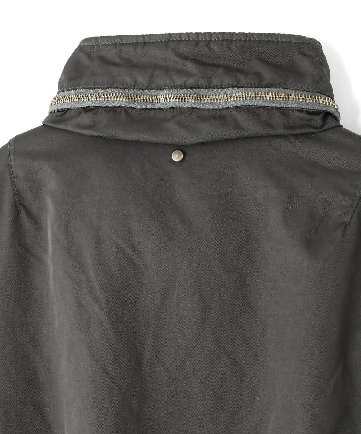 Danke Schon 26aw "Austex Nylon Twill Stand Blouson" Khaki Khaki M