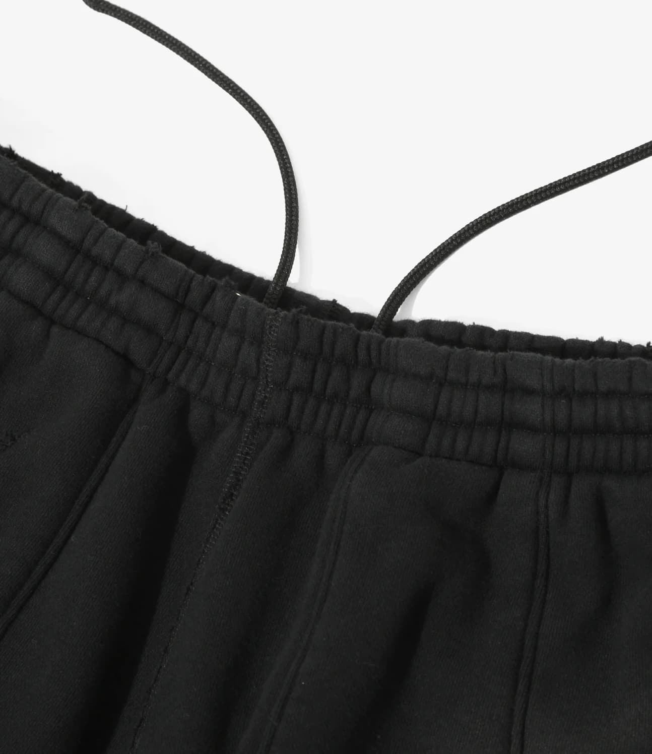Needles 26aw "Deconstructed H.D. Sweat Pant" Black Black XS