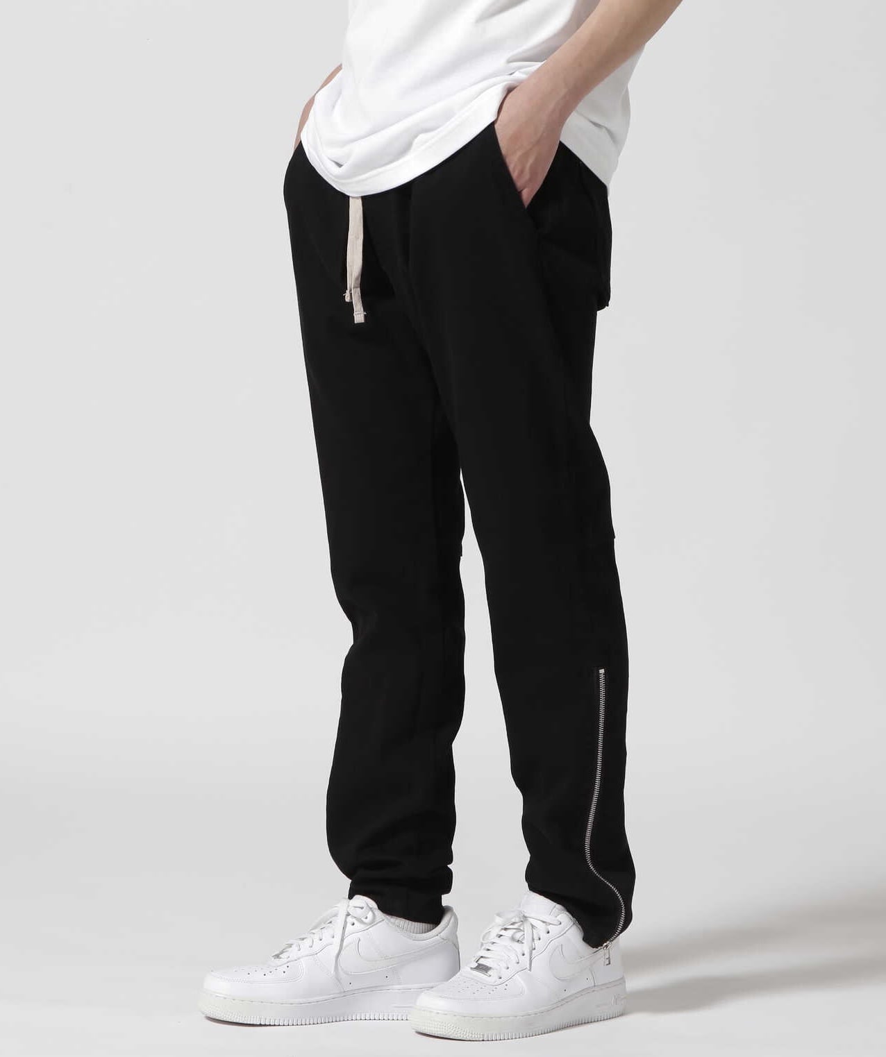 Danke Schon "Tc Blk Outzip Pants" Black S(28)