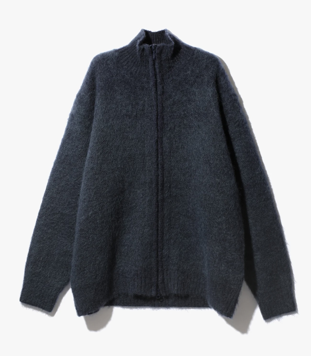 Needles ZIPPED MOHAIR CARDIGAN - SOLID(S NAVY)｜ L.H.P｜池袋PARCO