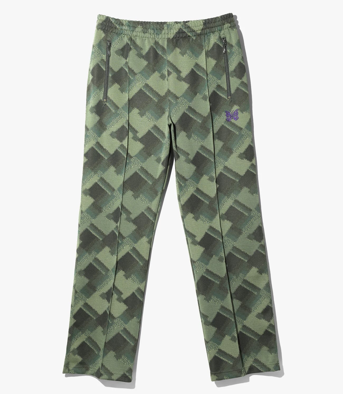 Needles TRACK PANT - POLY JQ.(XS OLIVE)｜ L.H.P｜池袋PARCO