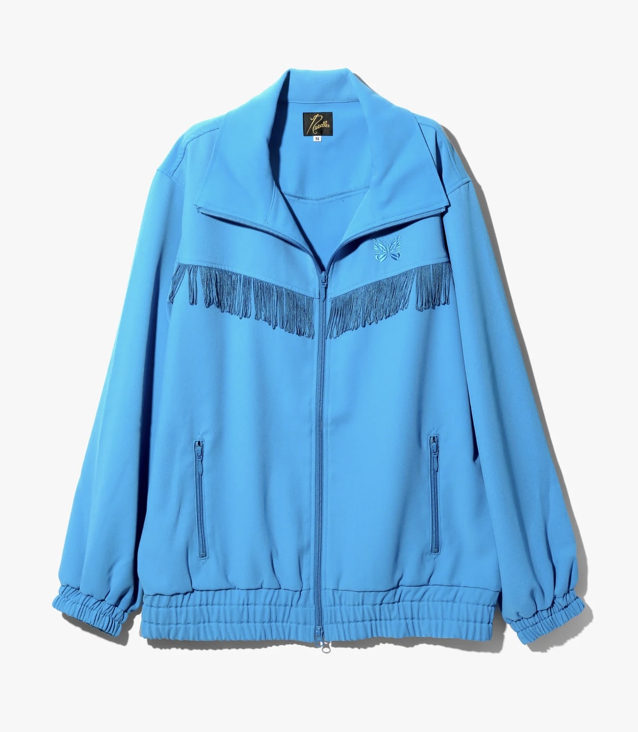 Needles FRINGE TRACK JACKET - POLY KERSEY(S BLUE)｜ L.H.P｜池袋