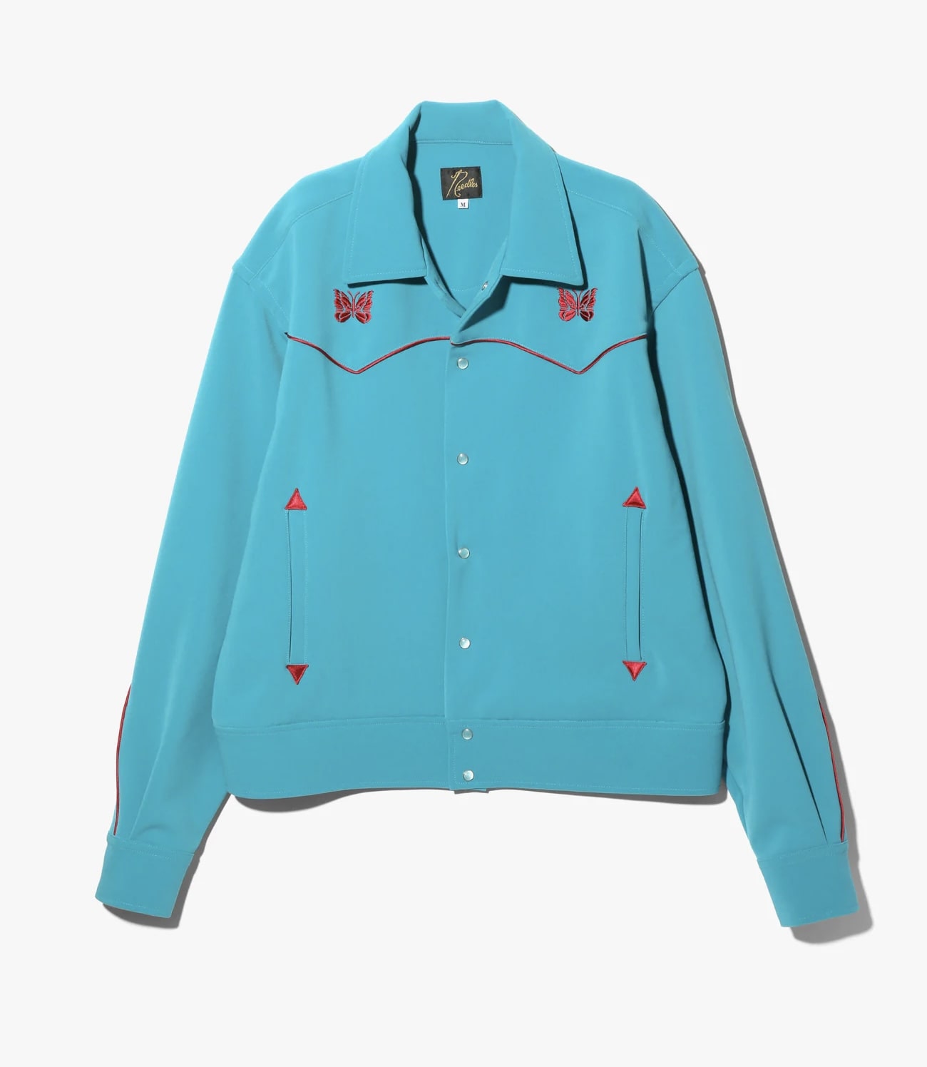 Needles PIPING COWBOY JAC - PE/PU DOUBLE CLOTH(S TURQUOI)｜ L.H.P ...