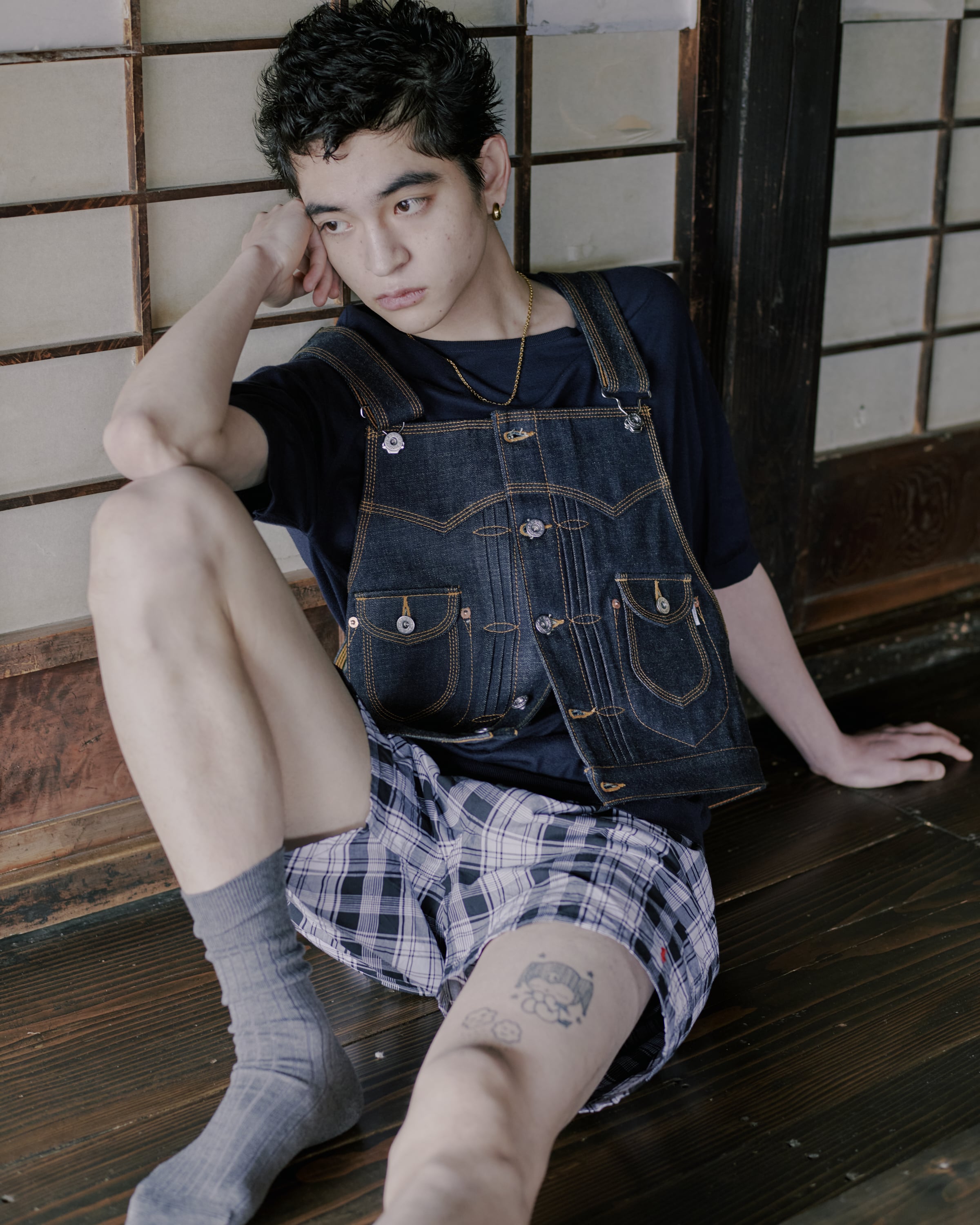 SUGARHILL 25ss Exclusive "Classic Vest" Indigo One Size