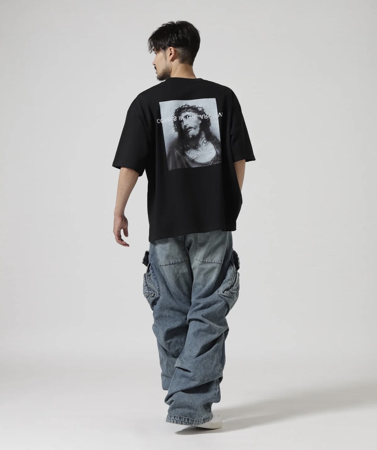 A4A 25ss "Jesus S/S Tee" White White S