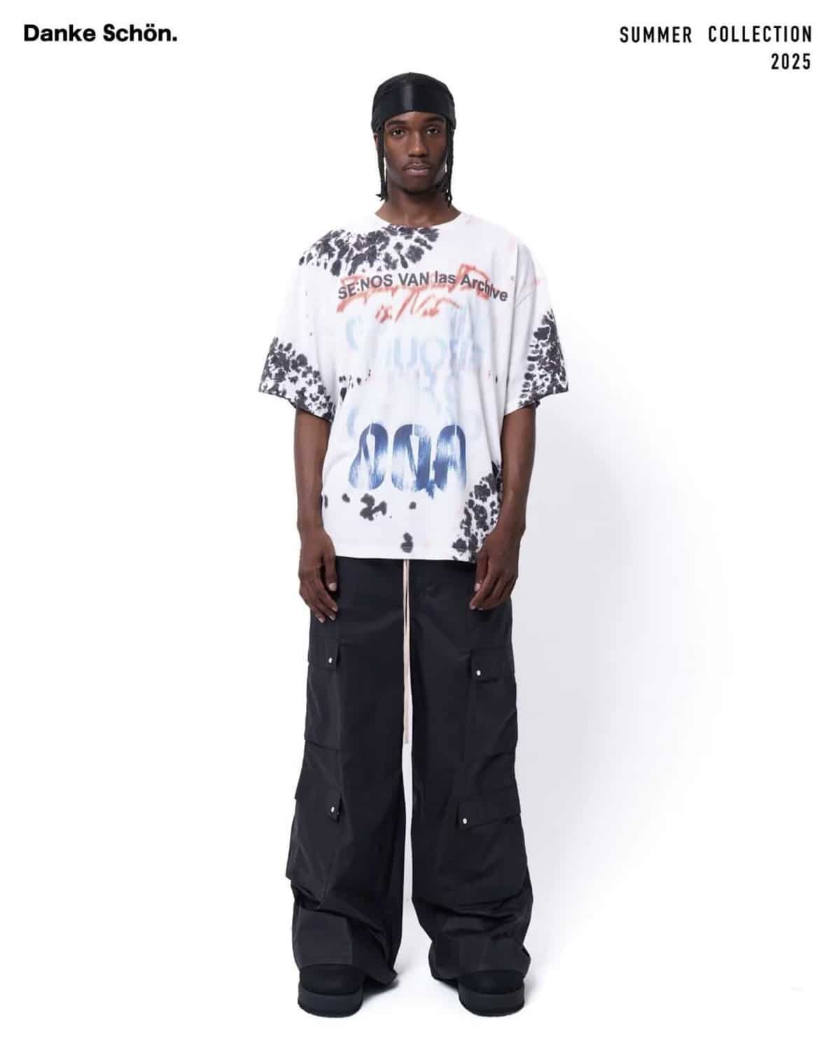 Danke Schon 25ss "Tiedye S/S Tee Groundzero" Other M