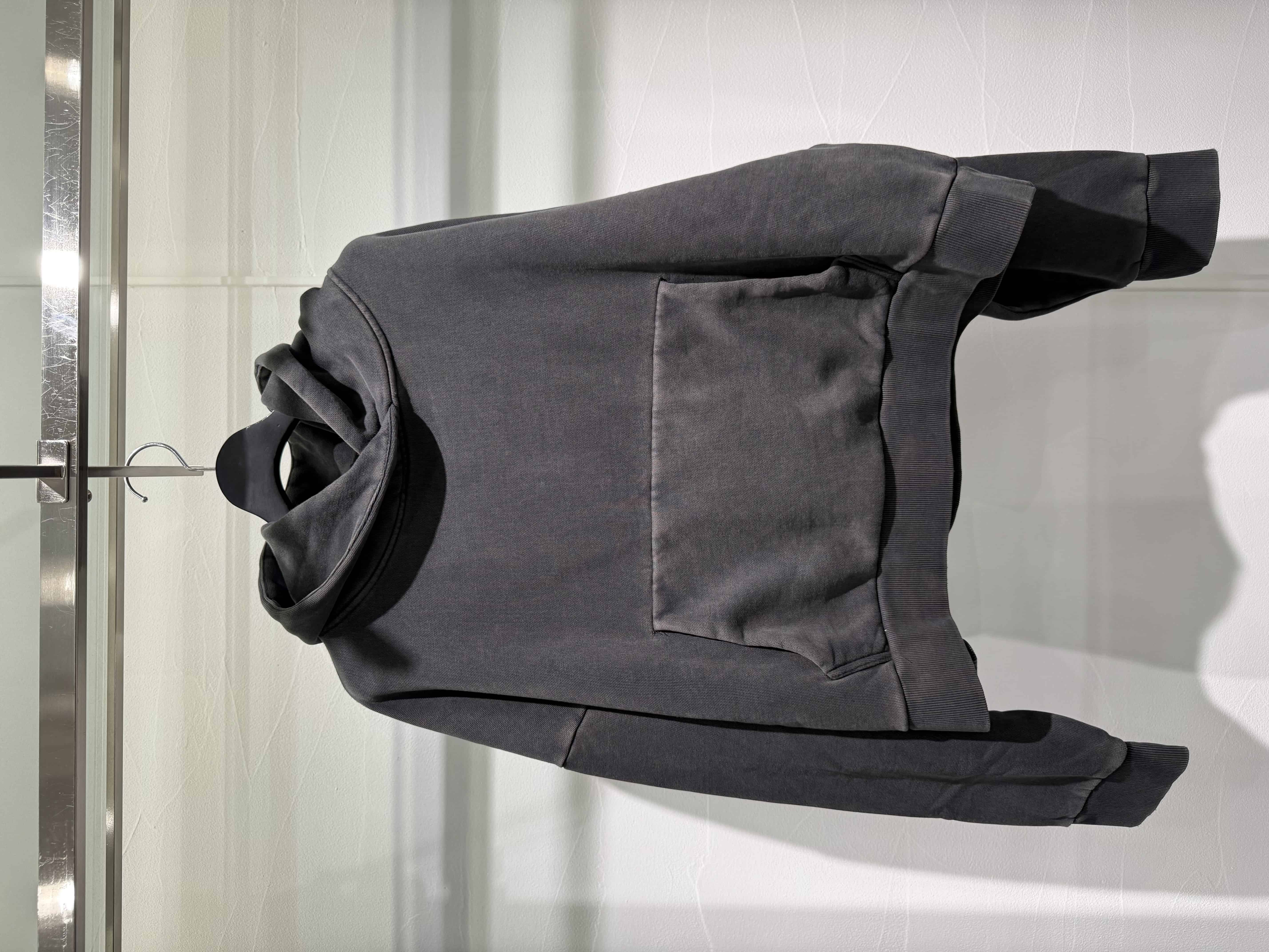 entire studios 25aw "Heavy Hood" Washed Black Washed Black S