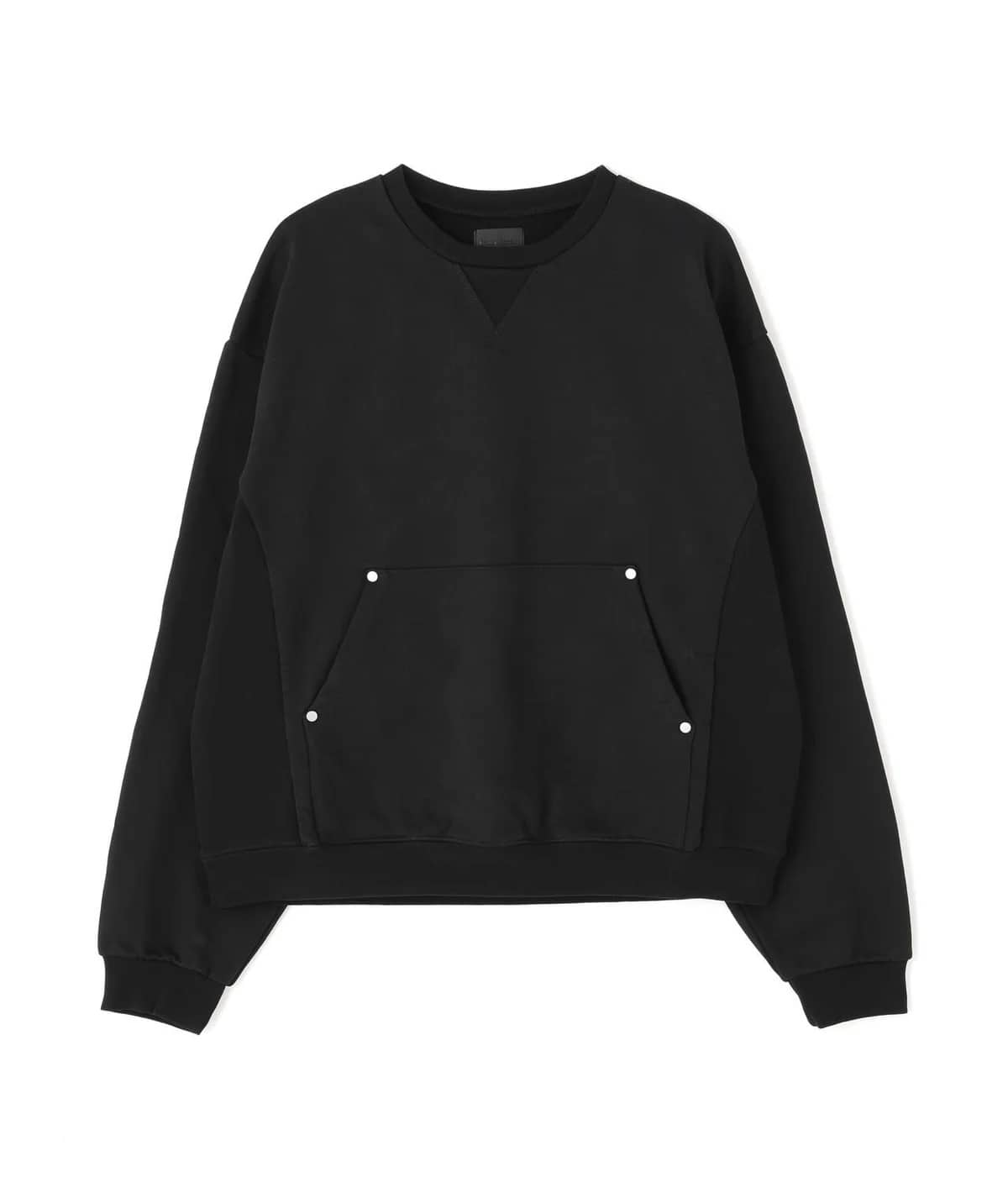 Danke Schon 25aw "480HW Sweat Crewneck" Black Black S