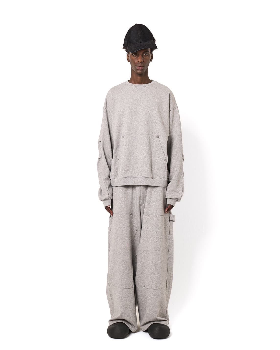 Danke Schon 25aw "480HW Sweat Crewneck" Grey Grey S