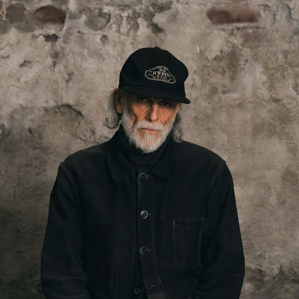 THE H.W.DOG&CO. 25aw "Trucker Cap" Black Black 38