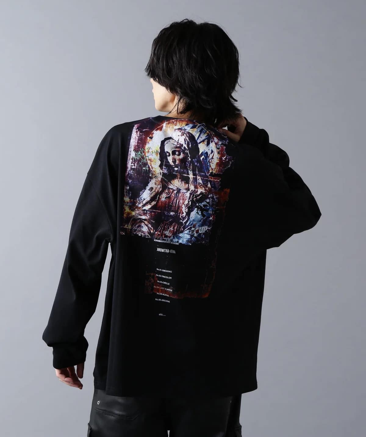 A4A 25aw "Magdalena L/S Tee" Black Black S