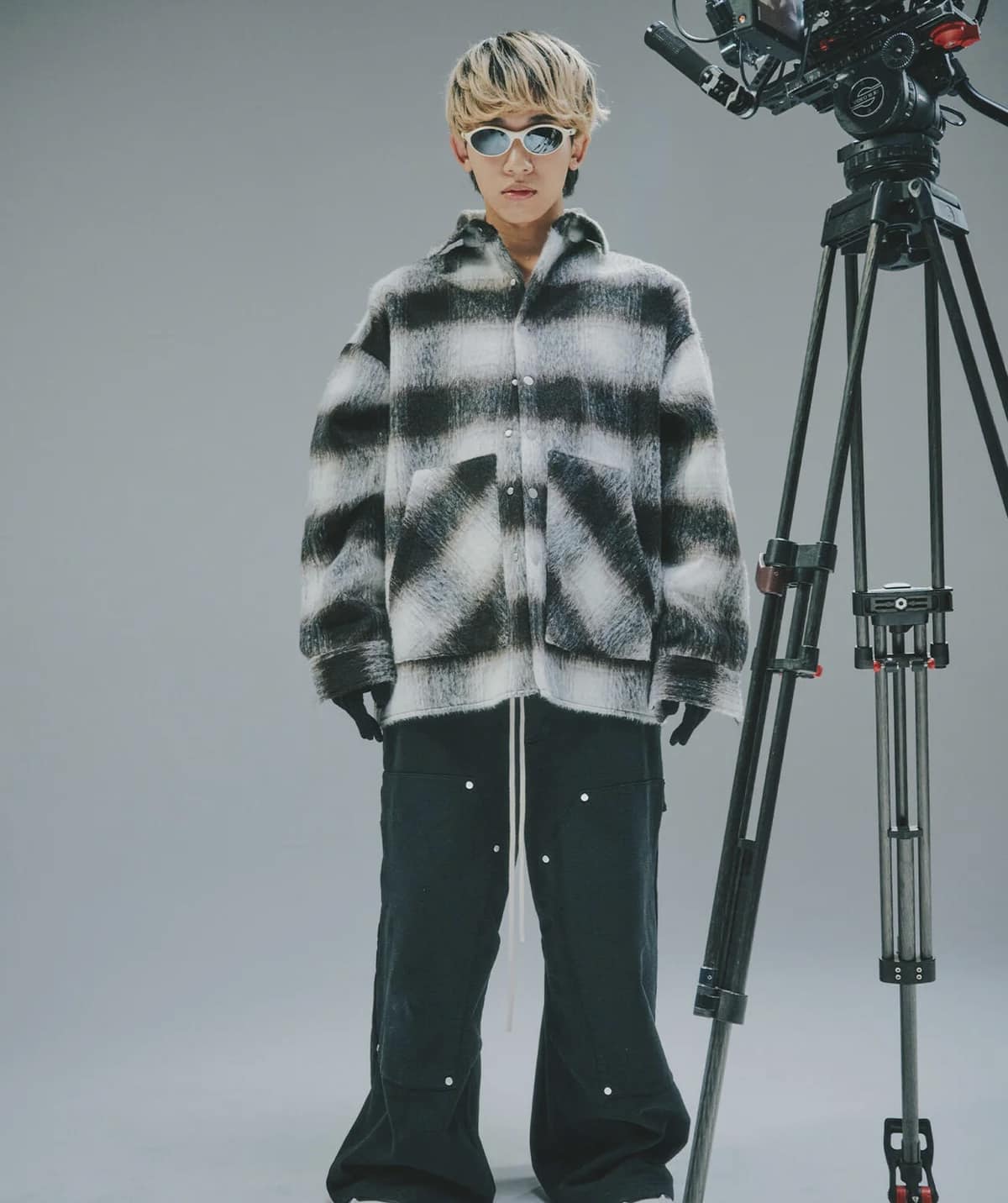 Danke Schon 25aw "Shaggy Shirts" Black Black One Size