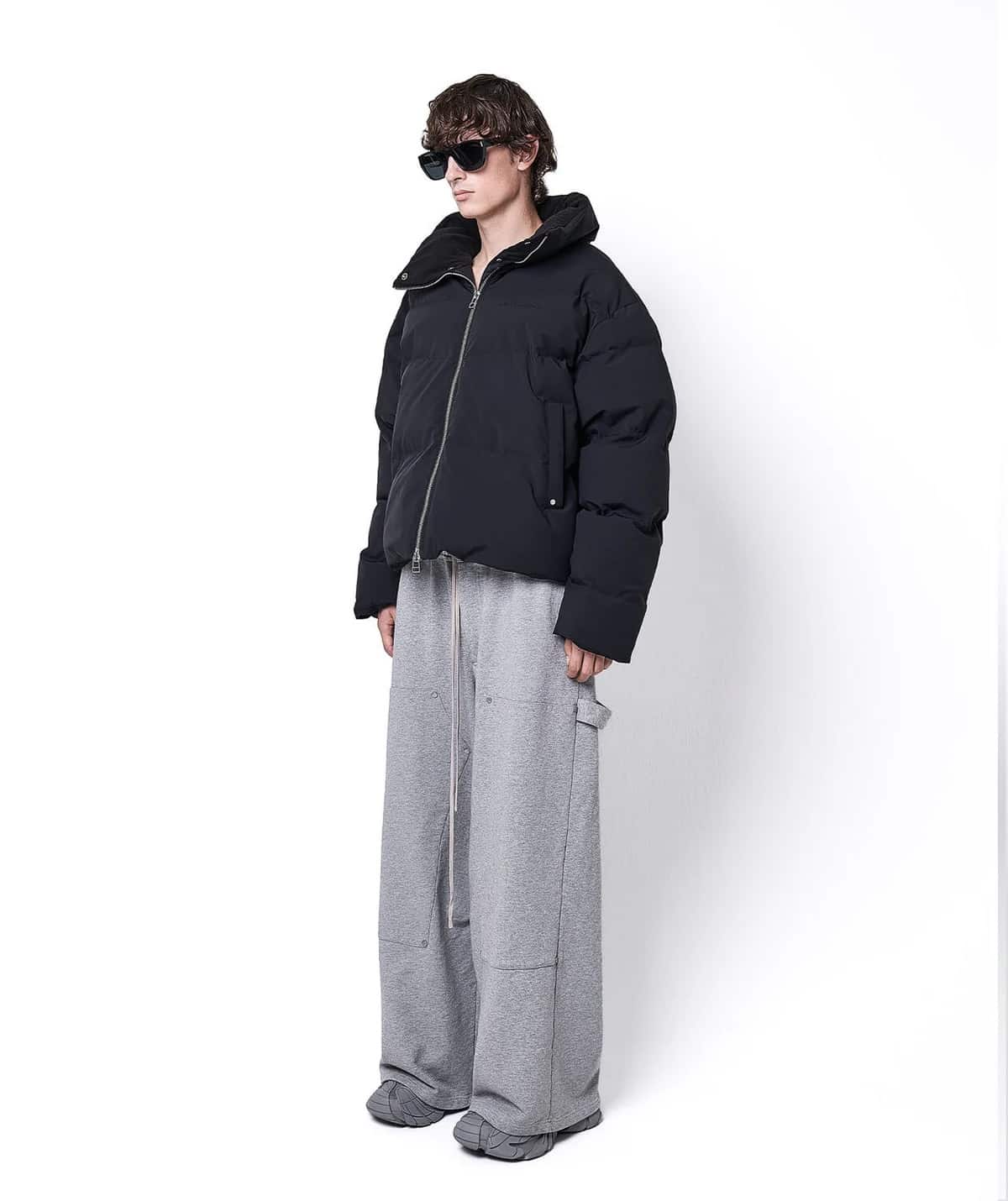 Danke Schon 25aw "3Layer Nylon Back Zip Blouson" Black Black S