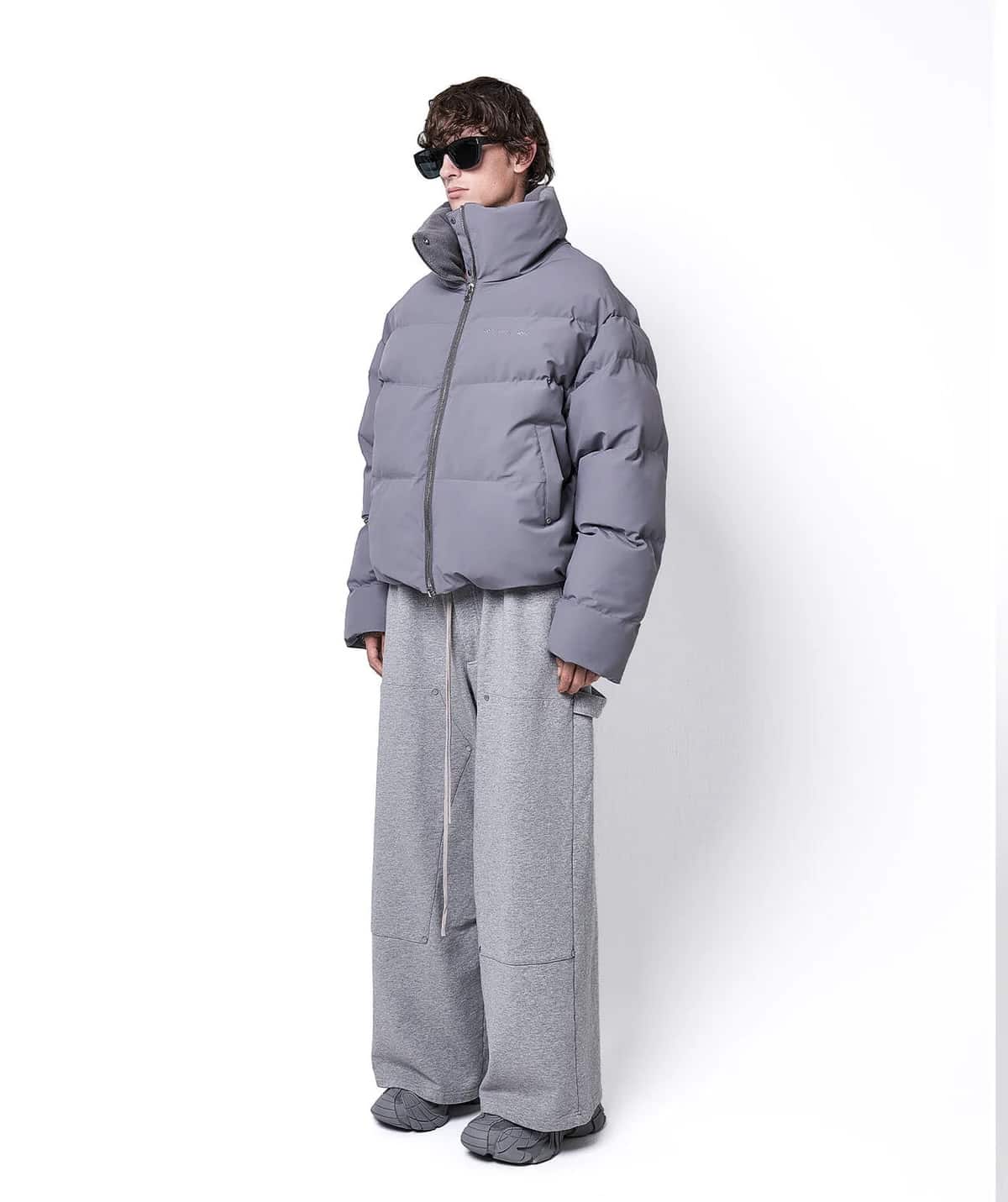 Danke Schon 25aw "3Layer Nylon Back Zip Blouson" Gray Gray S