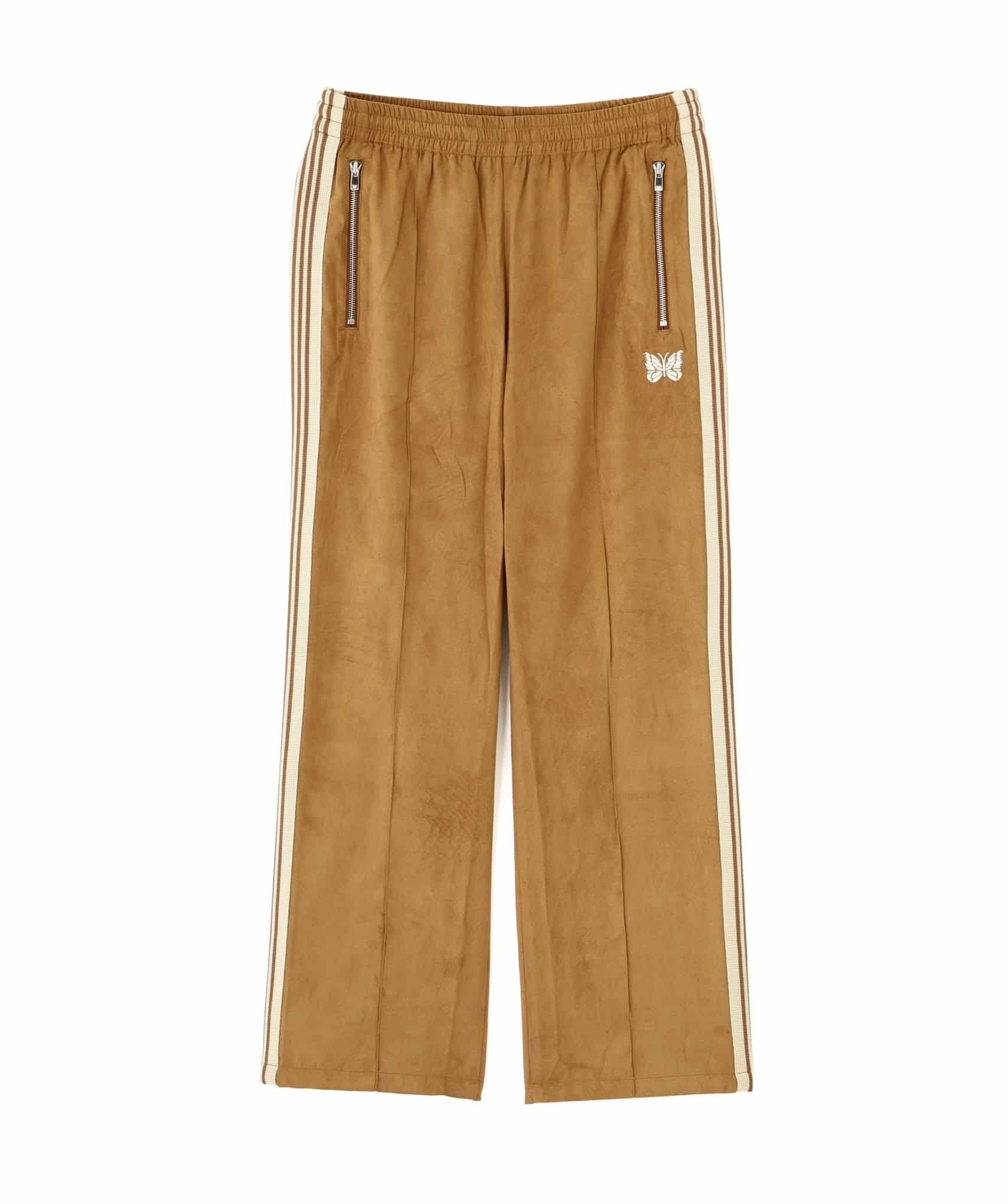 Needles 26ss "Exclusive Track Pant  Synthetic Suede" Camel Camel XS