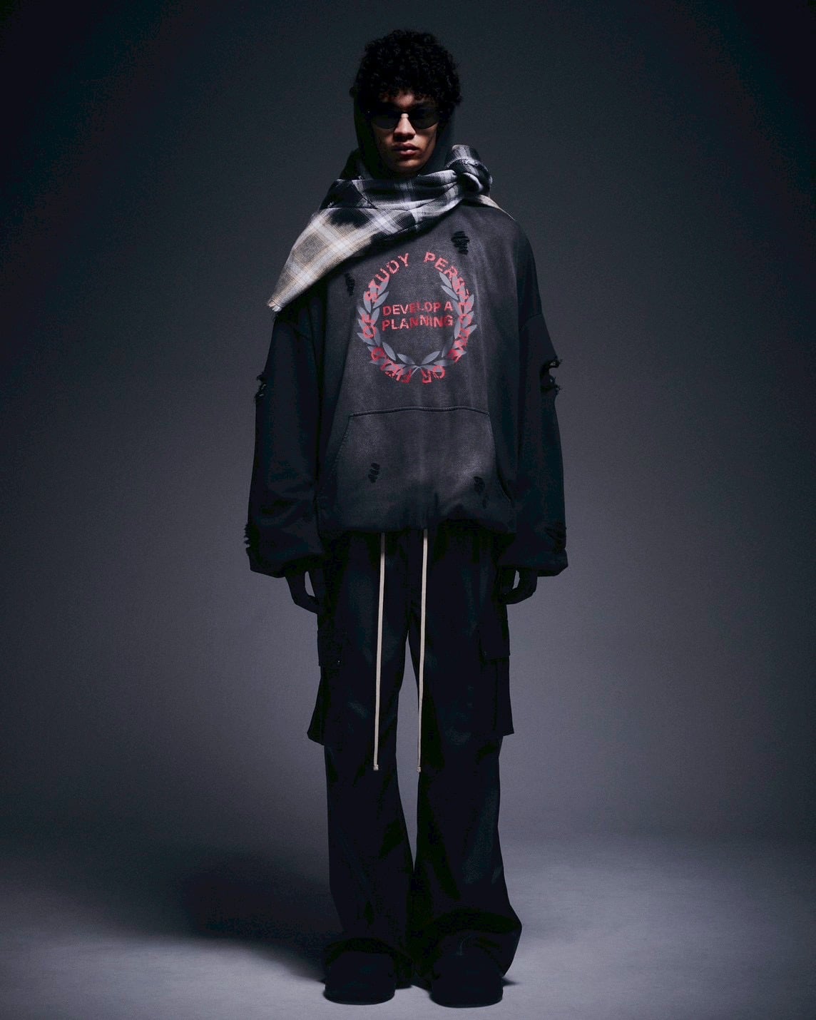 Danke Schon 26ss "Chemical Ballon Hoodie" Black M