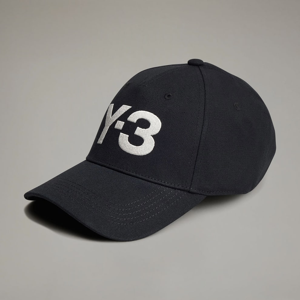 Y-3 26ss "LOGO CAP" Black One Size