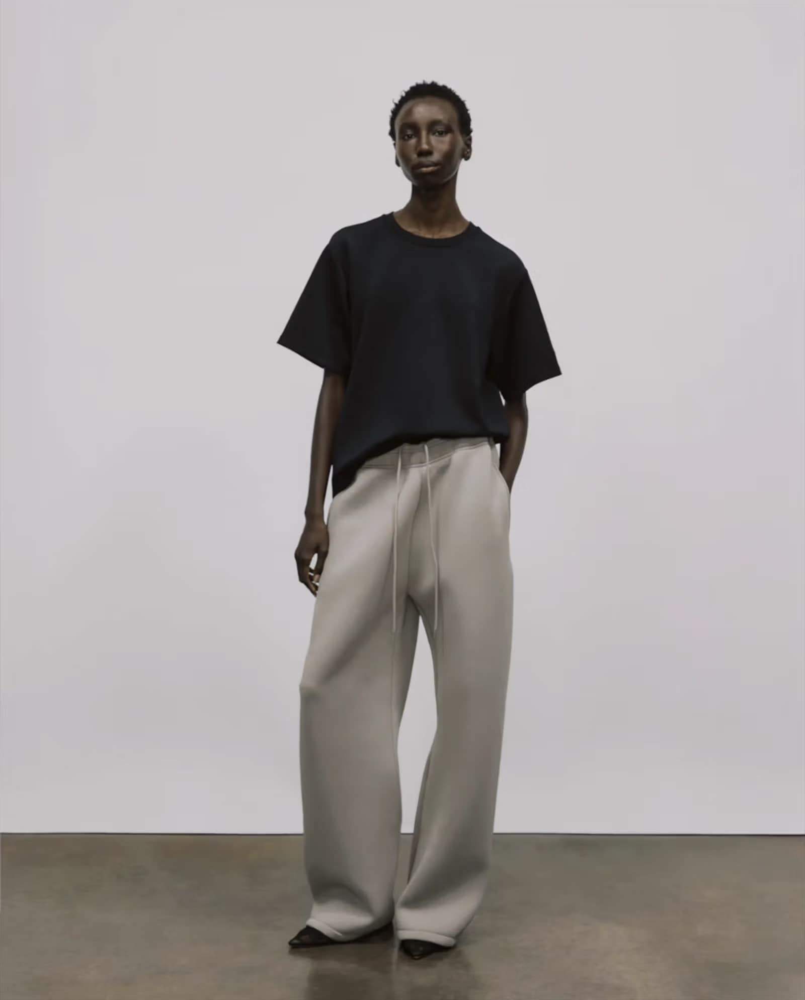 entire studios 26ss "Straight Leg Scuba Sweat" Cray Cray XS