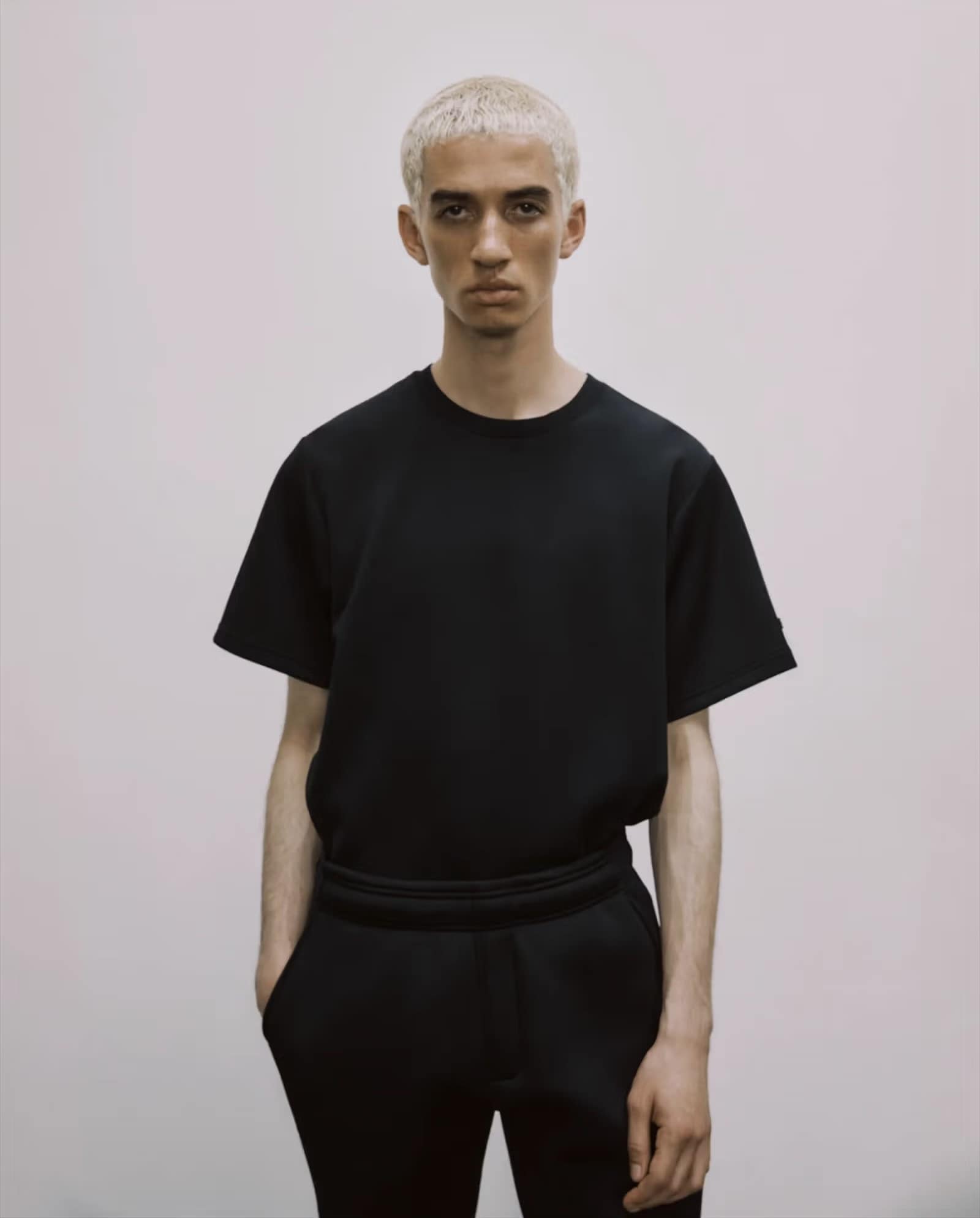 entire studios 26ss "Scuba Tee" Black Black S