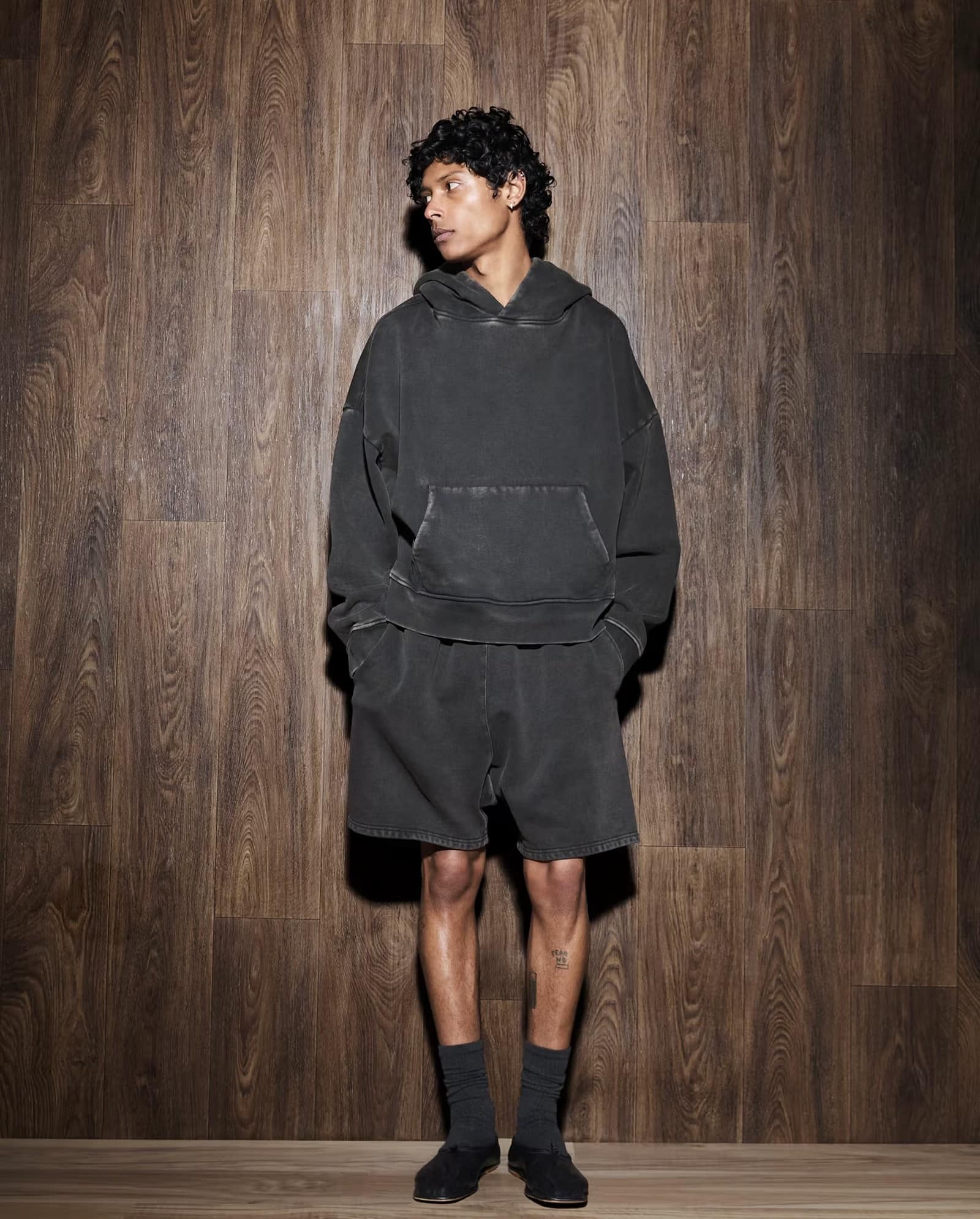 entire studios 26ss "Standard Sweat Pant" Washed Black Washed Black S