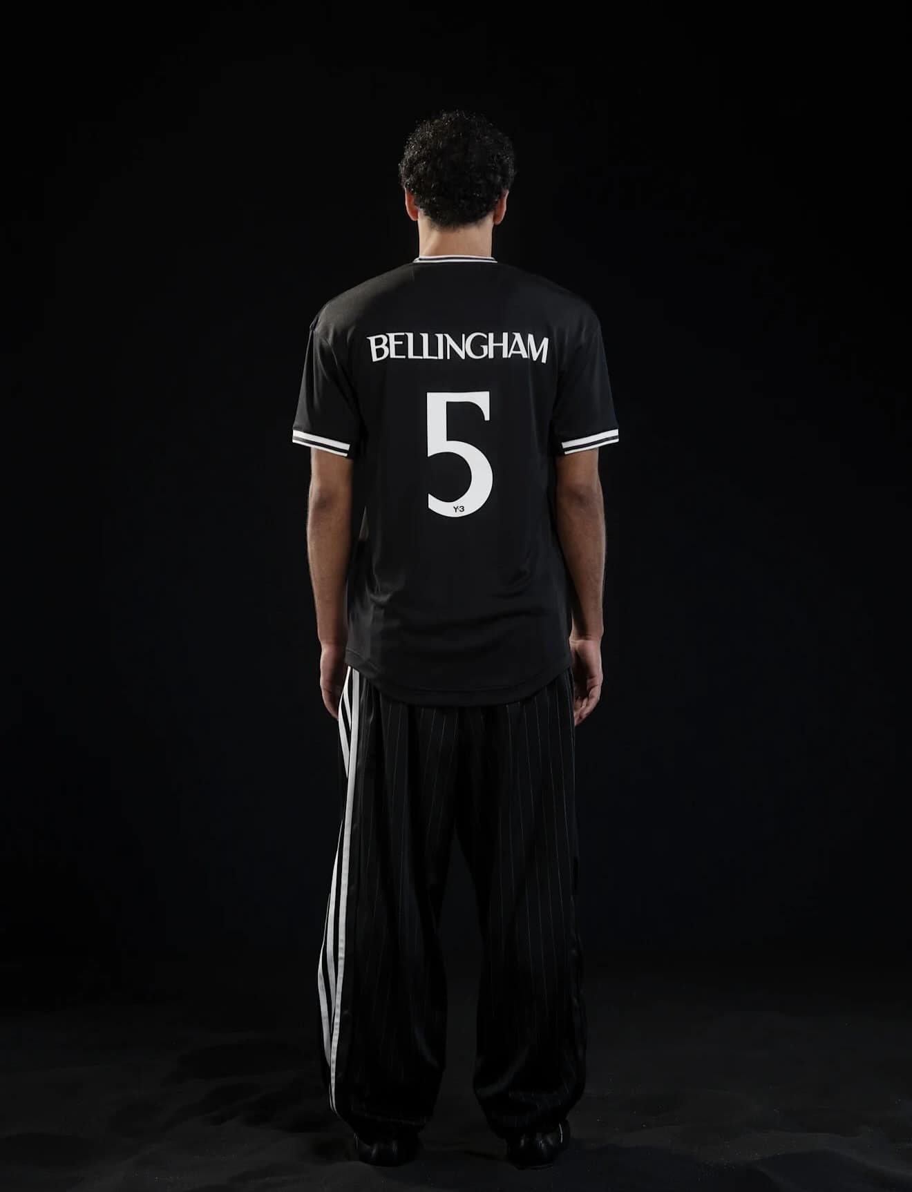 Y-3 26ss "ELITE 5 SHORT SLEEVE FOOTBALL TEE" Black S