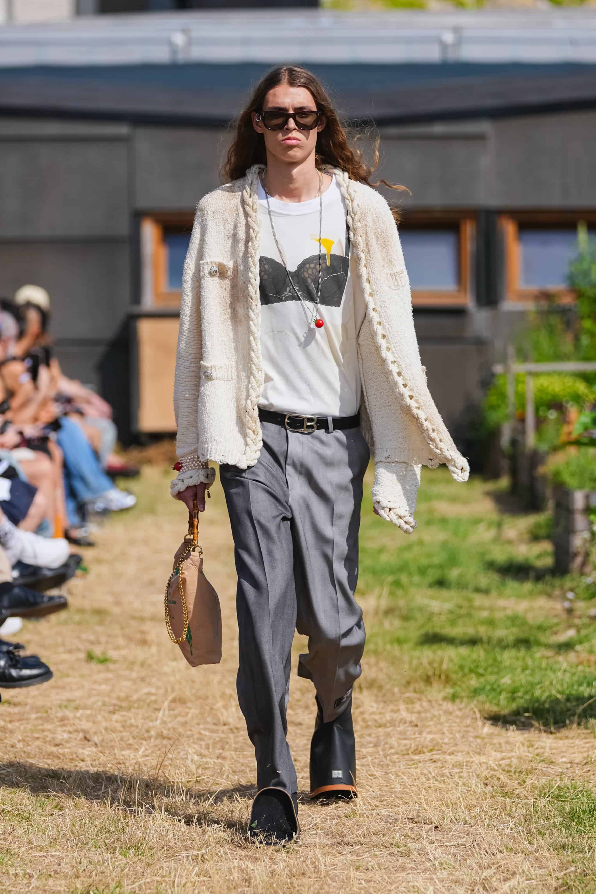 doublet 26ss "EGG BRA T-SHIRT" Brown Brown One Size