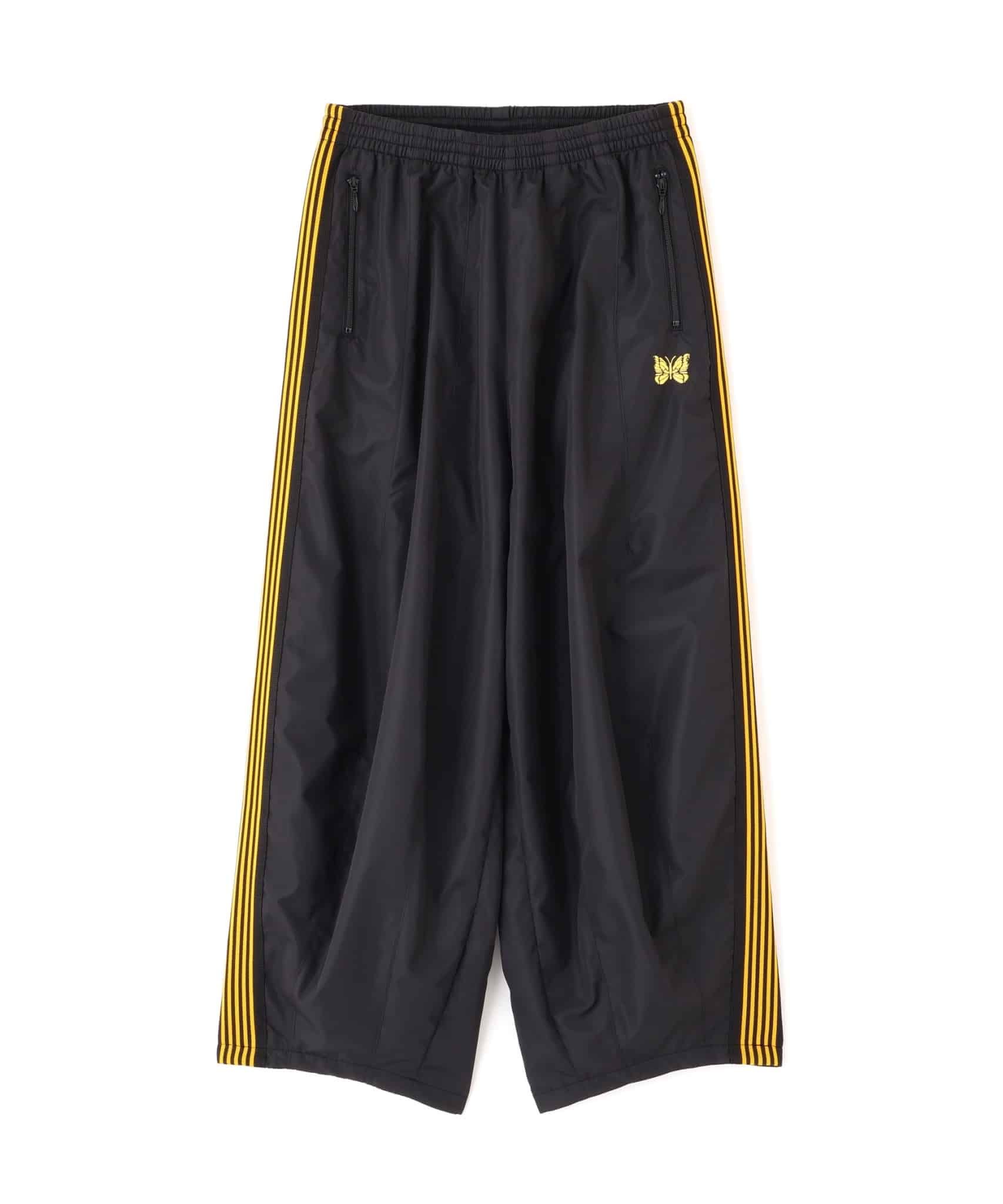 【先行予約 3月1日発売予定】Needles 26ss "Exclusive H.D. Track Pant - Nylon" Black Black XS