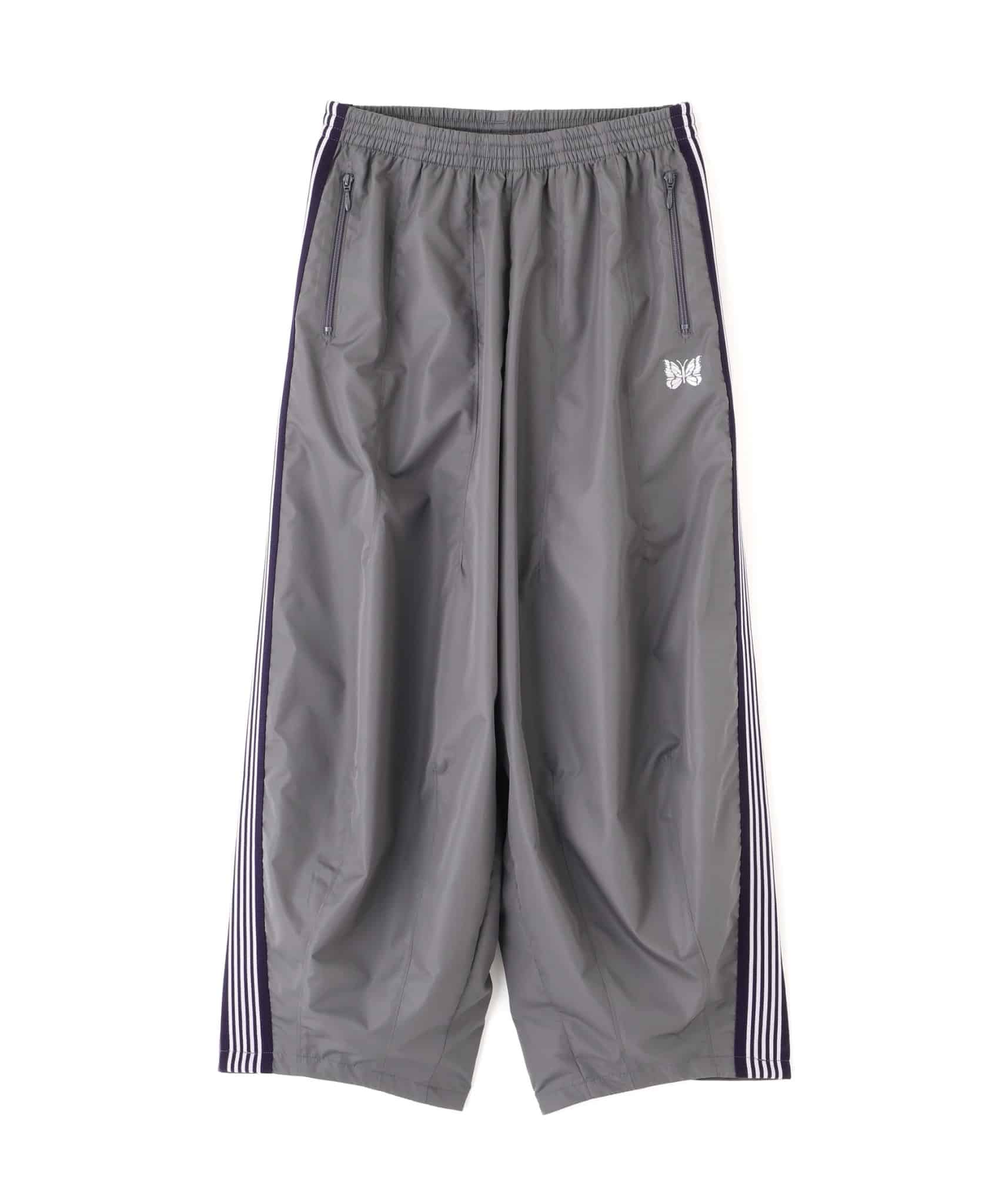 【先行予約 3月1日発売予定】Needles 26ss "Exclusive H.D. Track Pant - Nylon" Grey Grey XS