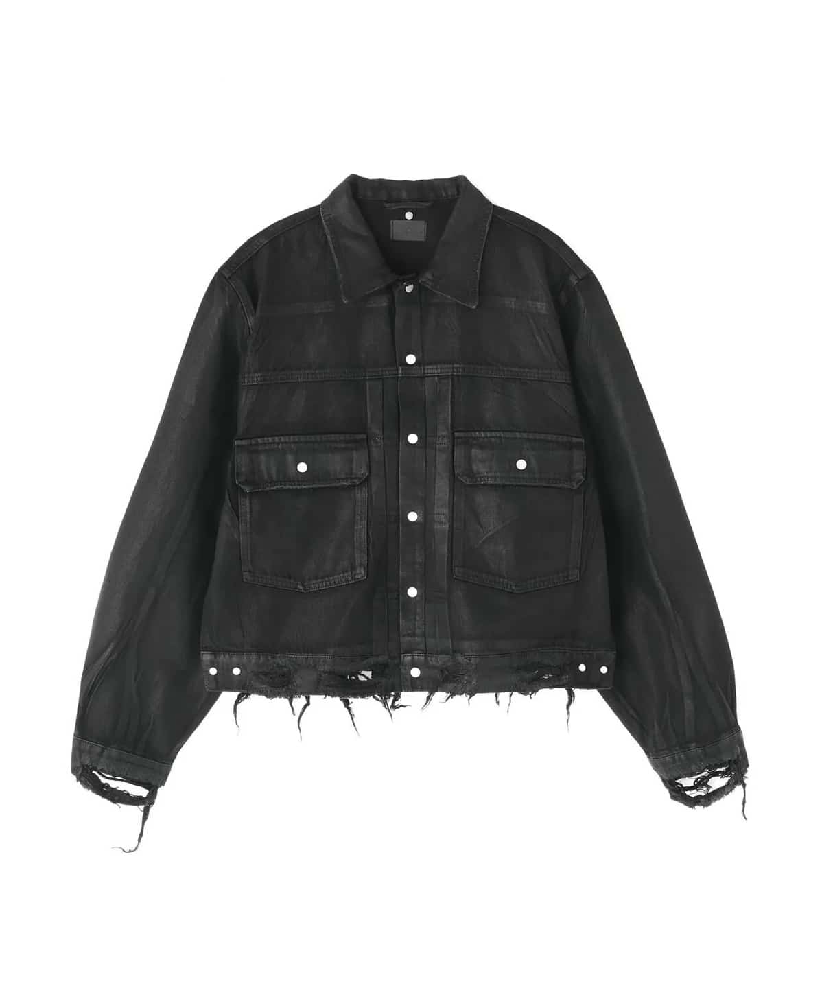 Danke Schon 26ss "11oz Rabber Coated 2nd Jacket" Black S