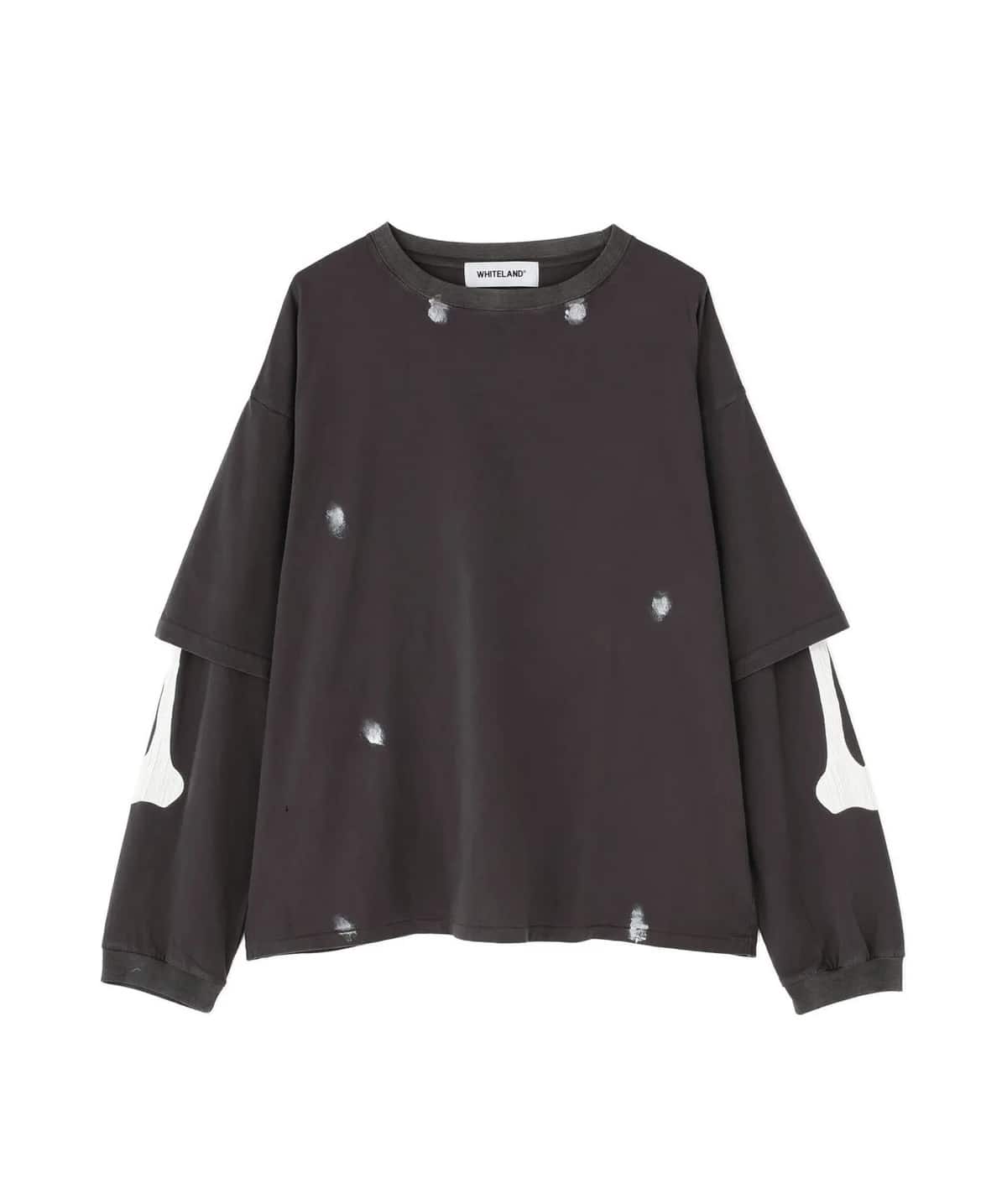 WHITELAND 26ss "Layer L/S T-Shirts" Black One Size
