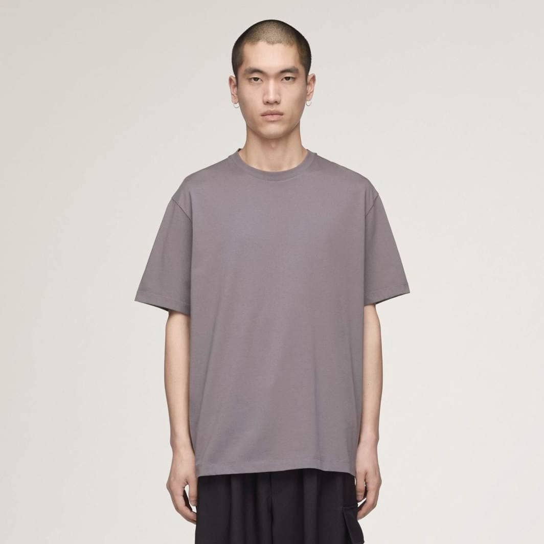 Y-3 MERCEDES - AMG PETRONAS FORMULA 1 TEAM 26ss "Logo Stack S/S Tee" Granite Granite S