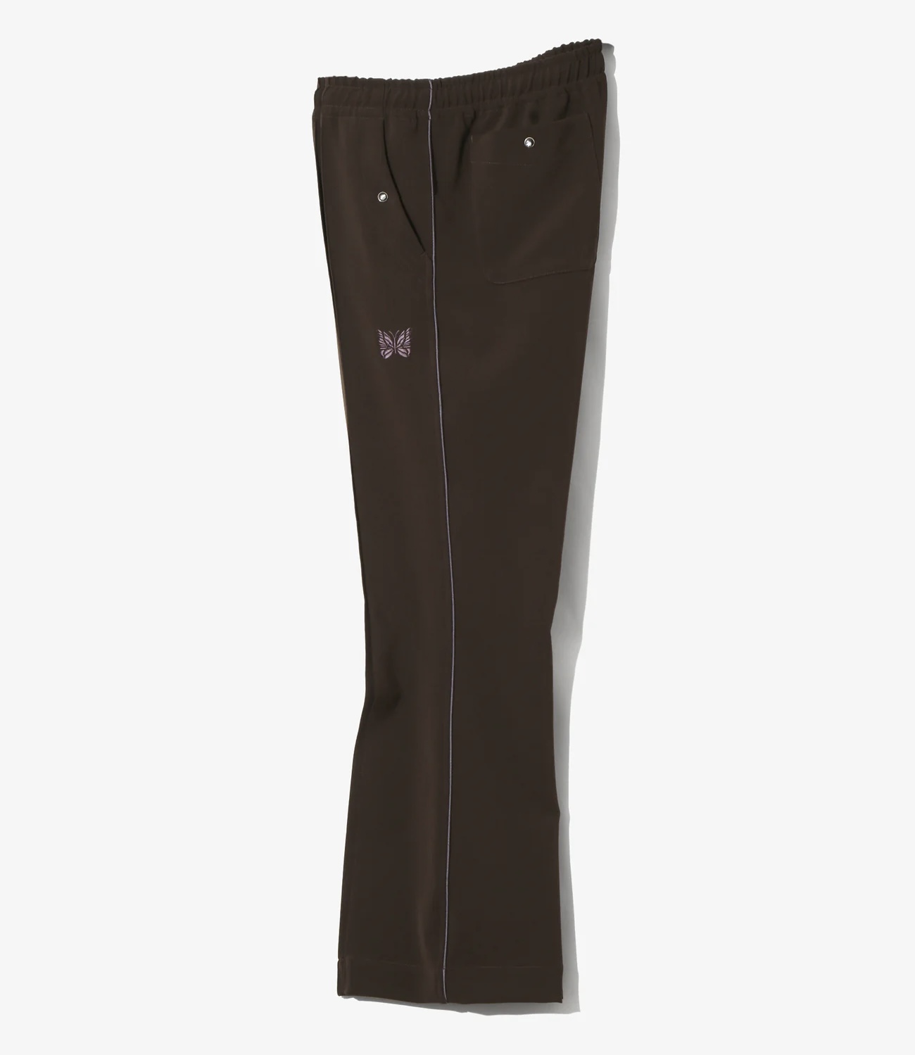 Needles 26ss "Piping Cowboy Pant - Poly Double Cloth" Brown Brown XS