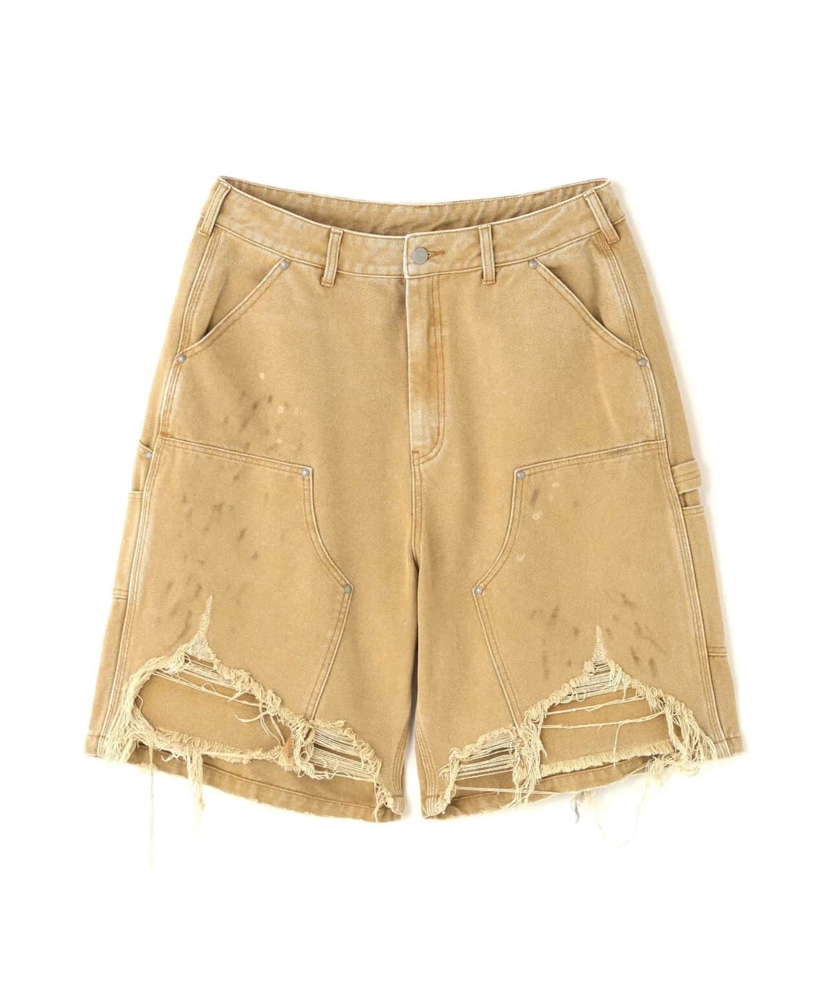 WHITELAND 26ss "Duck Wknee Shorts" Beige One Size