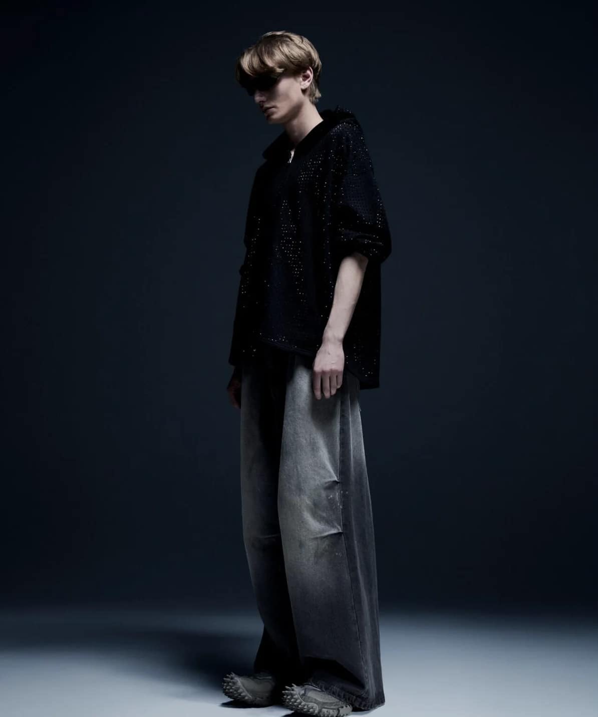 Danke Schon 26ss "12oz Baggy Jeans" Fade/Black Fade/Black S