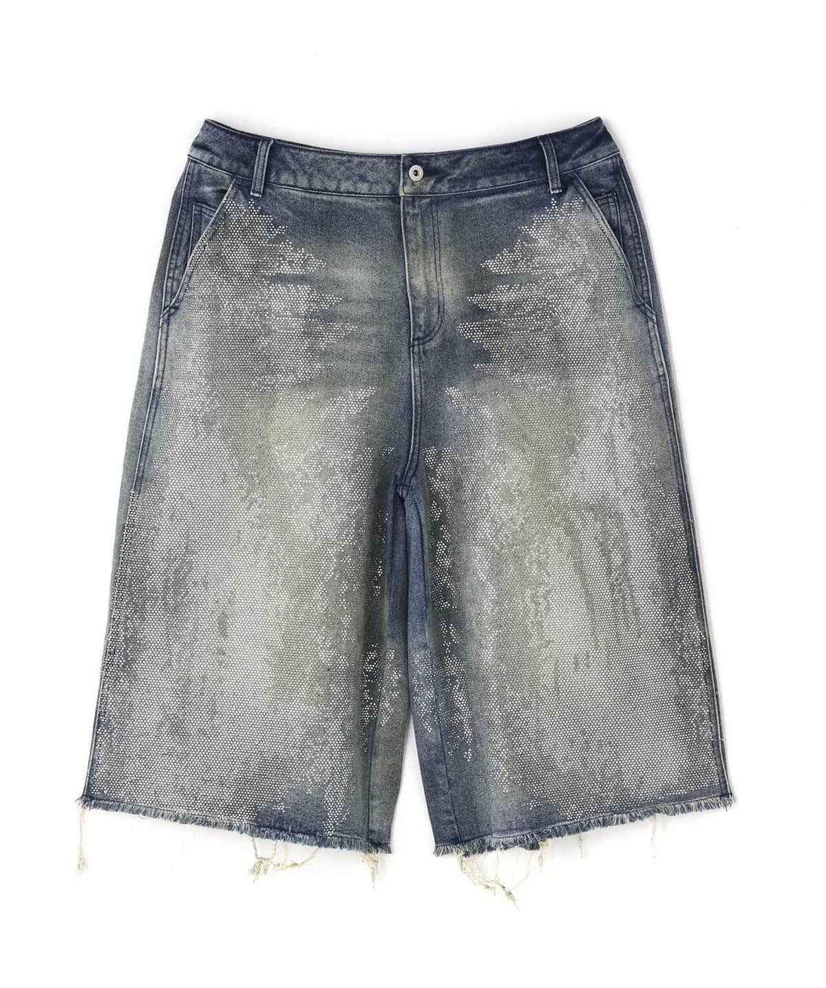 Danke Schon 26ss "12oz Baggy Shorts" Swaro Indigo M