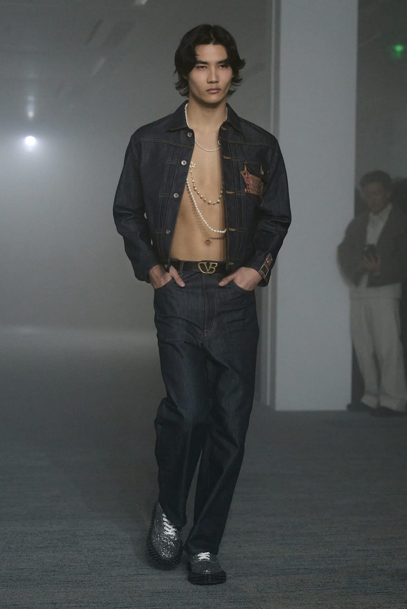 doublet 26aw "AIR YARN RAW DENIM PANTS" Indigo M