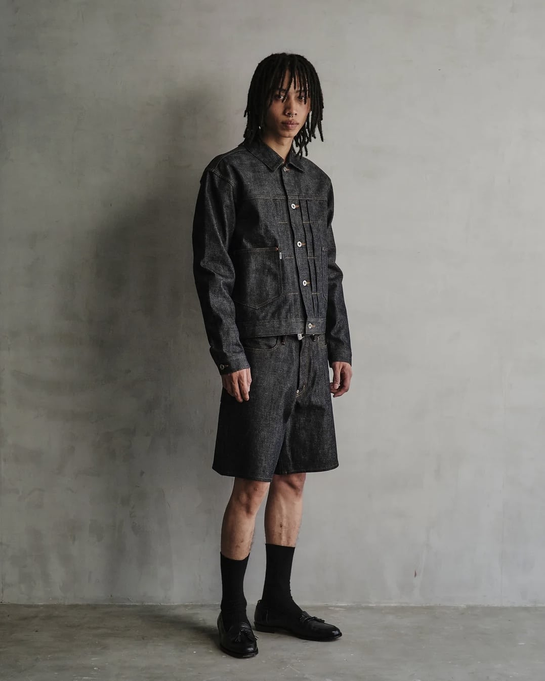 SUGARHILL 26aw "Modern Denim Jacket" Rigid Indigo 2