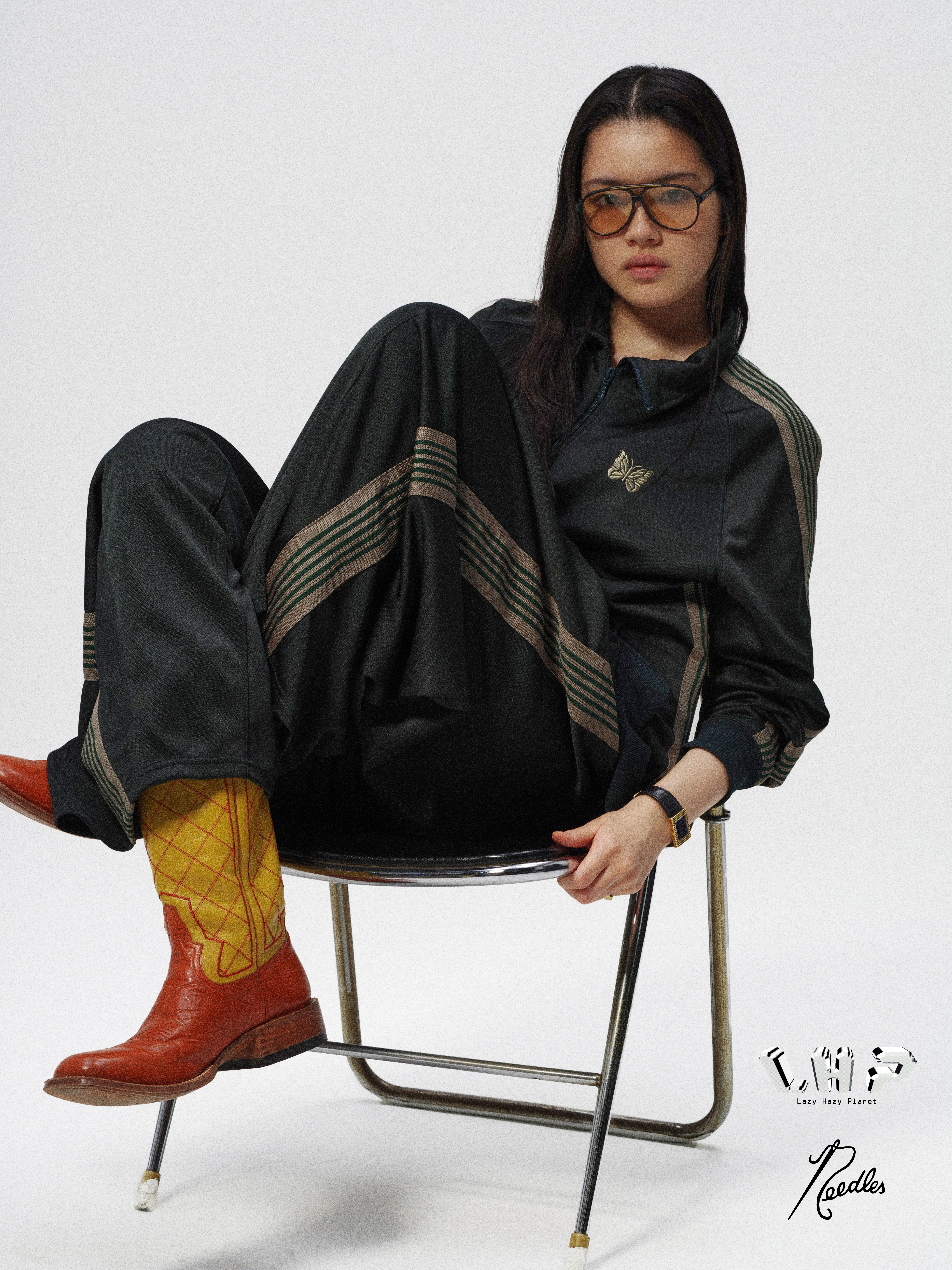 【先行予約 9月1日発売】Needles 26aw "Exclusive H.D Track Pant - Poly Smooth" Olive Olive XS