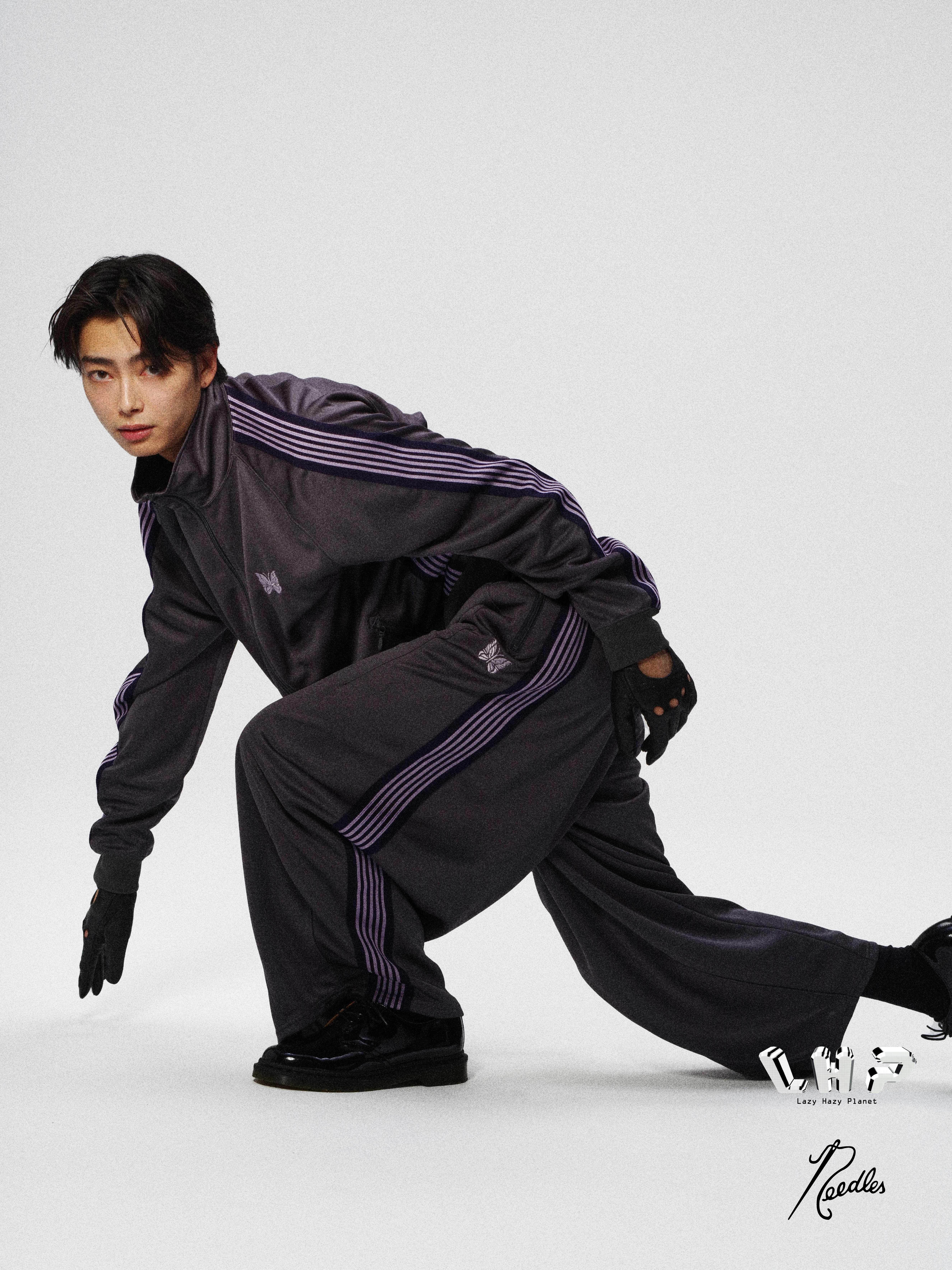【先行予約 9月1日発売】Needles 26aw "Exclusive H.D Track Pant - Poly Smooth" Charcoal Charcoal XS