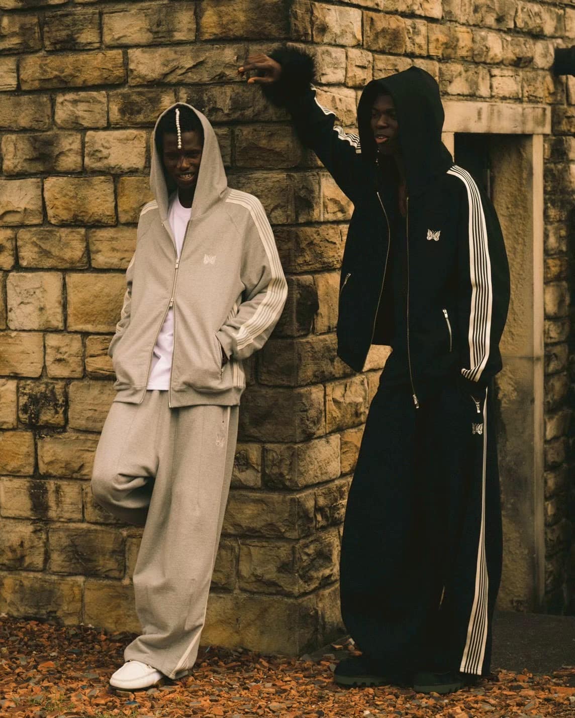 【先行予約 9月1日発売】Needles 26aw "Exclusive H.D.Track Pant-Cotton Jersey" Black Black XS