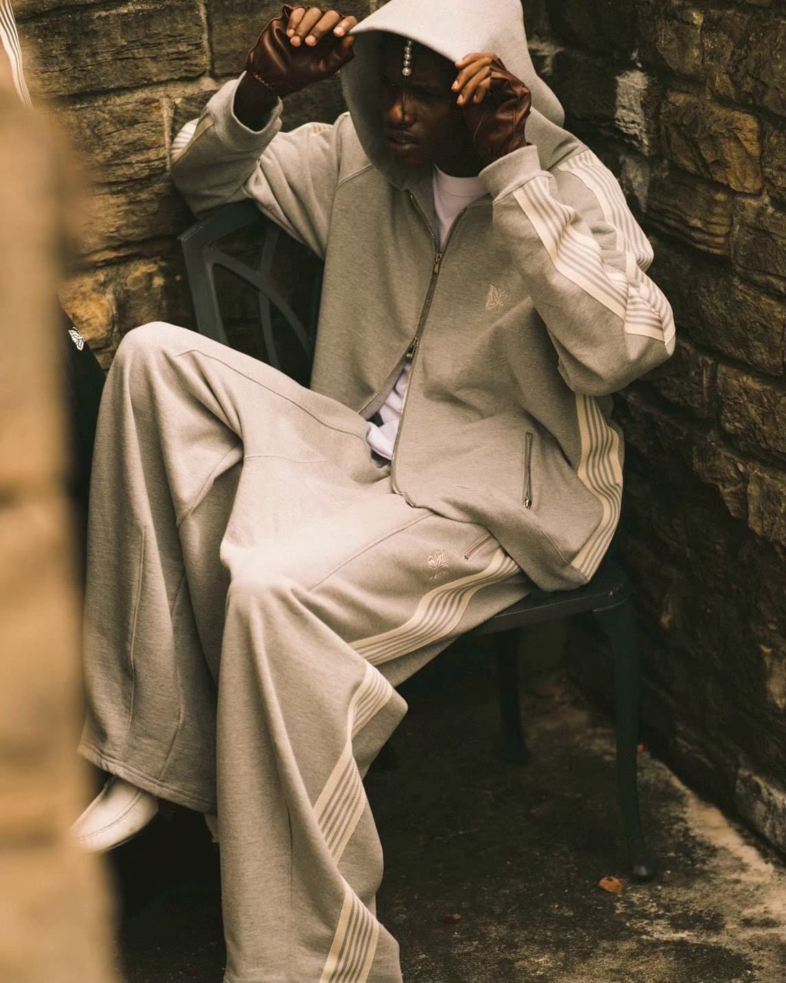 【先行予約 9月1日発売】Needles 26aw "Exclusive H.D.Track Pant-Cotton Jersey" Grey Grey XS