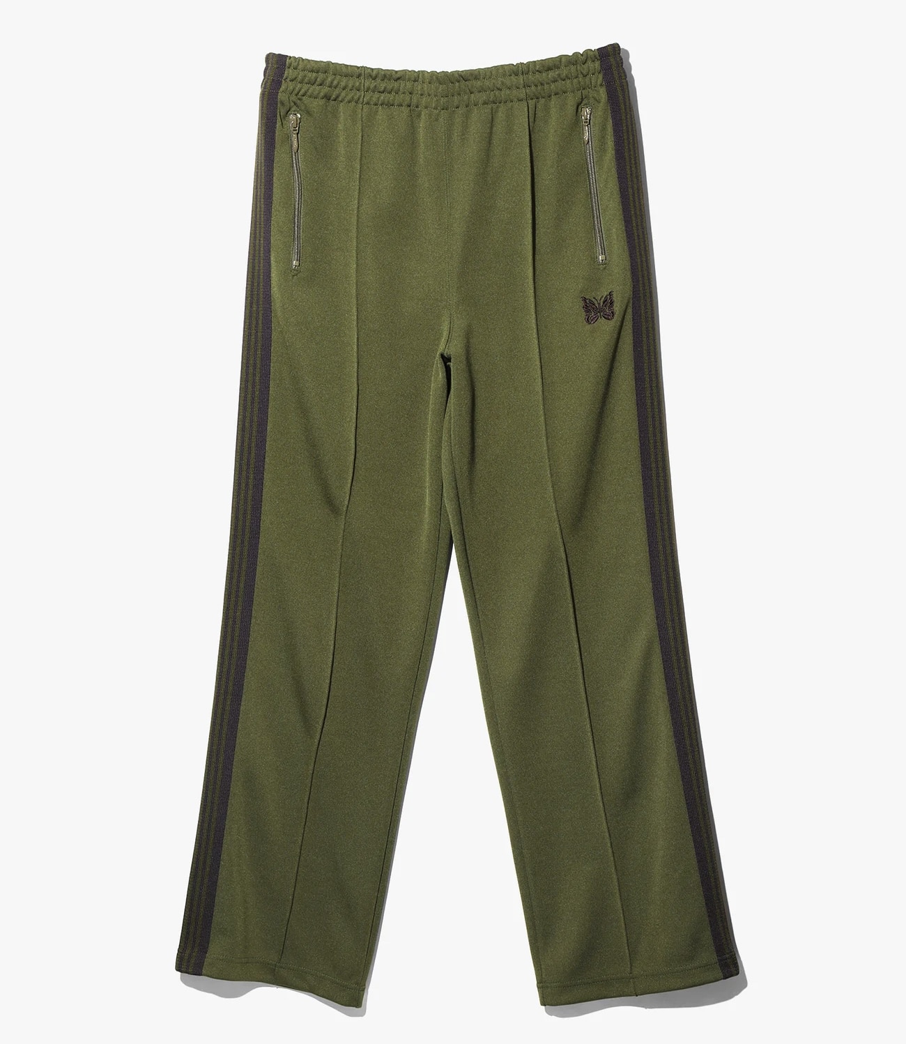 Needles TRACK PANT - POLY SMOOTH(XS OLIVE)｜ L.H.P｜池袋PARCO