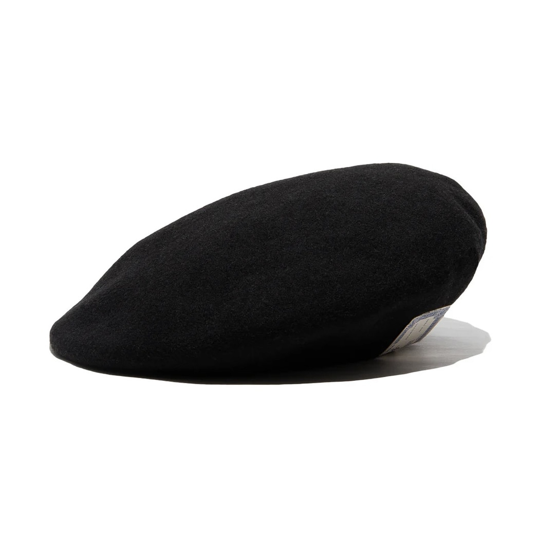 THE H.W.DOG&CO. Flat Beret Black One Size