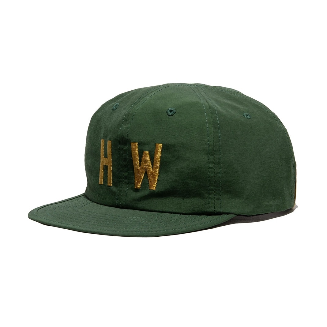 THE H.W.DOG&CO. 25ss "64 Cloth Cycling Cap" Green Green One Size