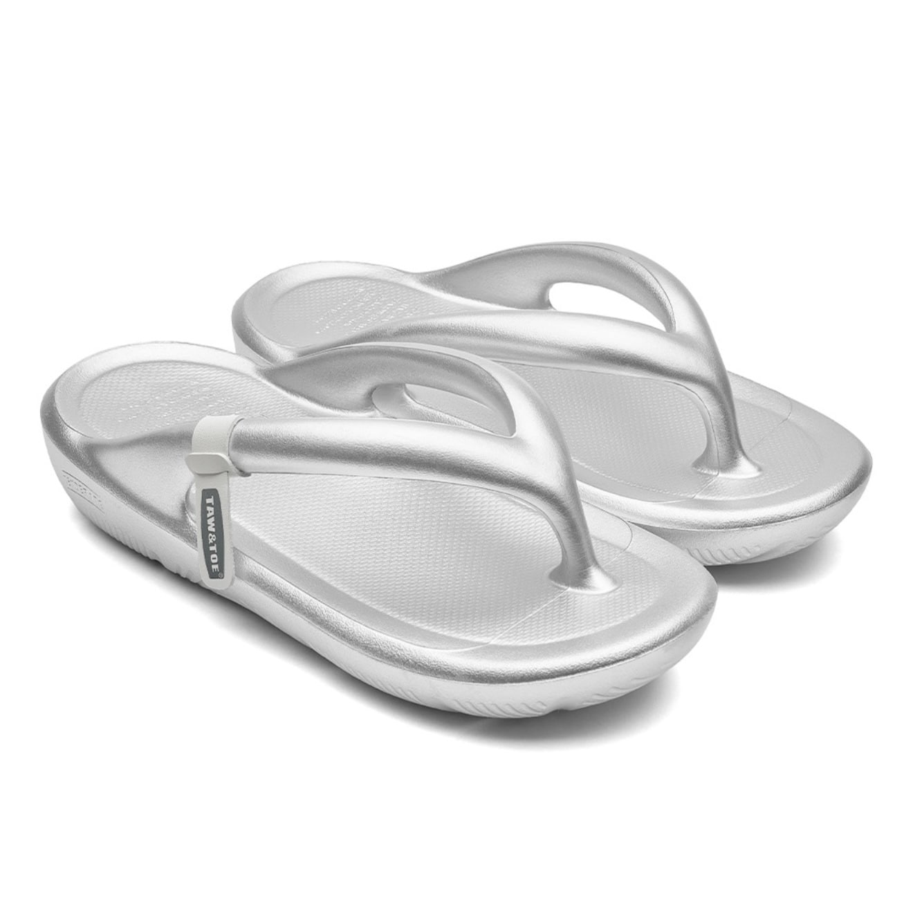 TAW&TOE 25ss "Zerovity Flip Flop OG" Silver Silver M(25cm)