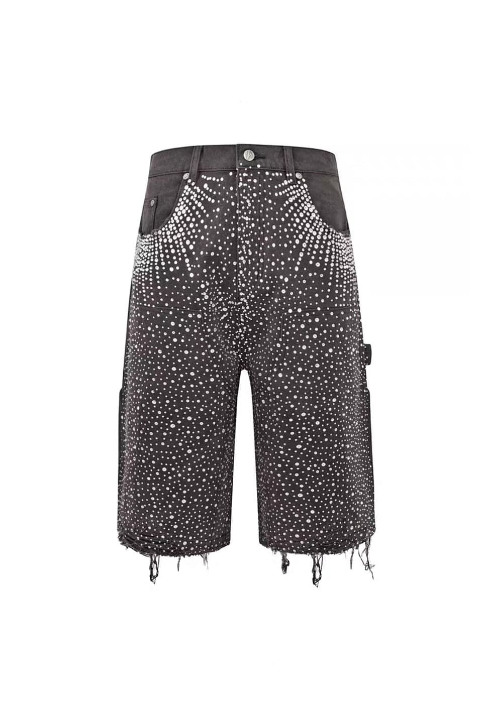 Birth Of Royal Child 25ss "Redial 20K Diamond Jorts" Charcoal Charcoal S