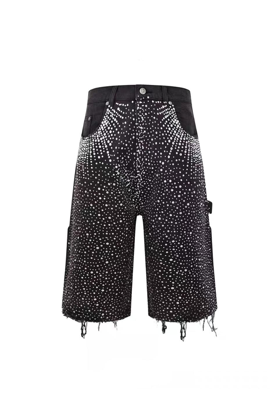 Birth Of Royal Child 25ss "Redial 20K Diamond Jorts" Black Black S