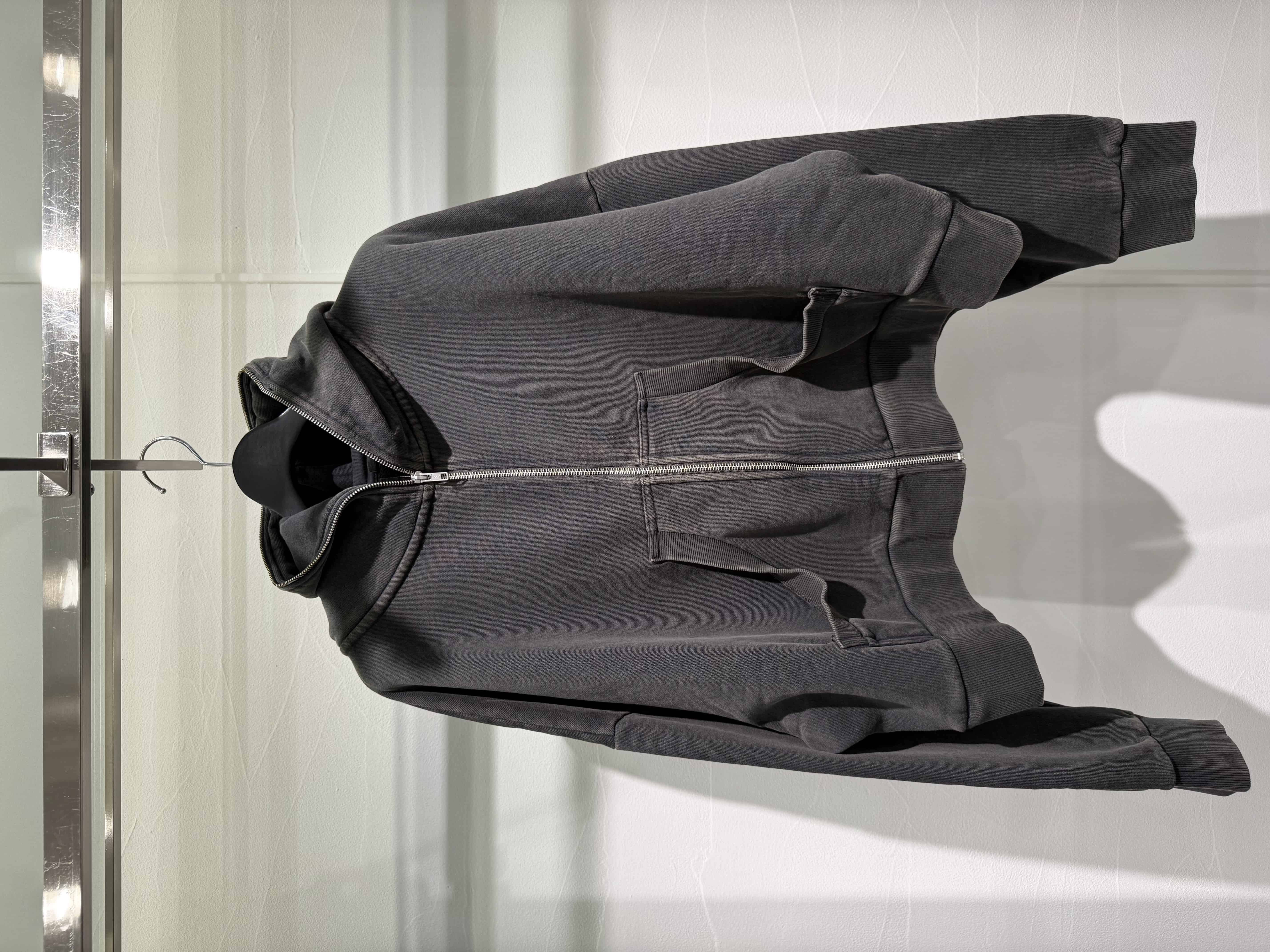 entire studios 25aw "Eternal Zip" Washed Black Washed Black S